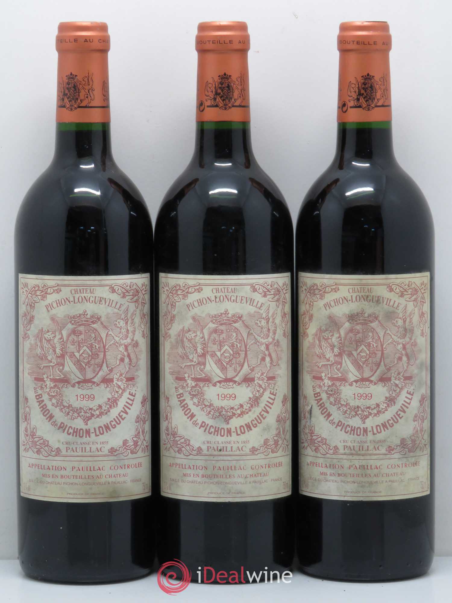 Pichon Longueville Baron 2ème Grand Cru Classé 1999 - Lot de 6 bouteilles - 2