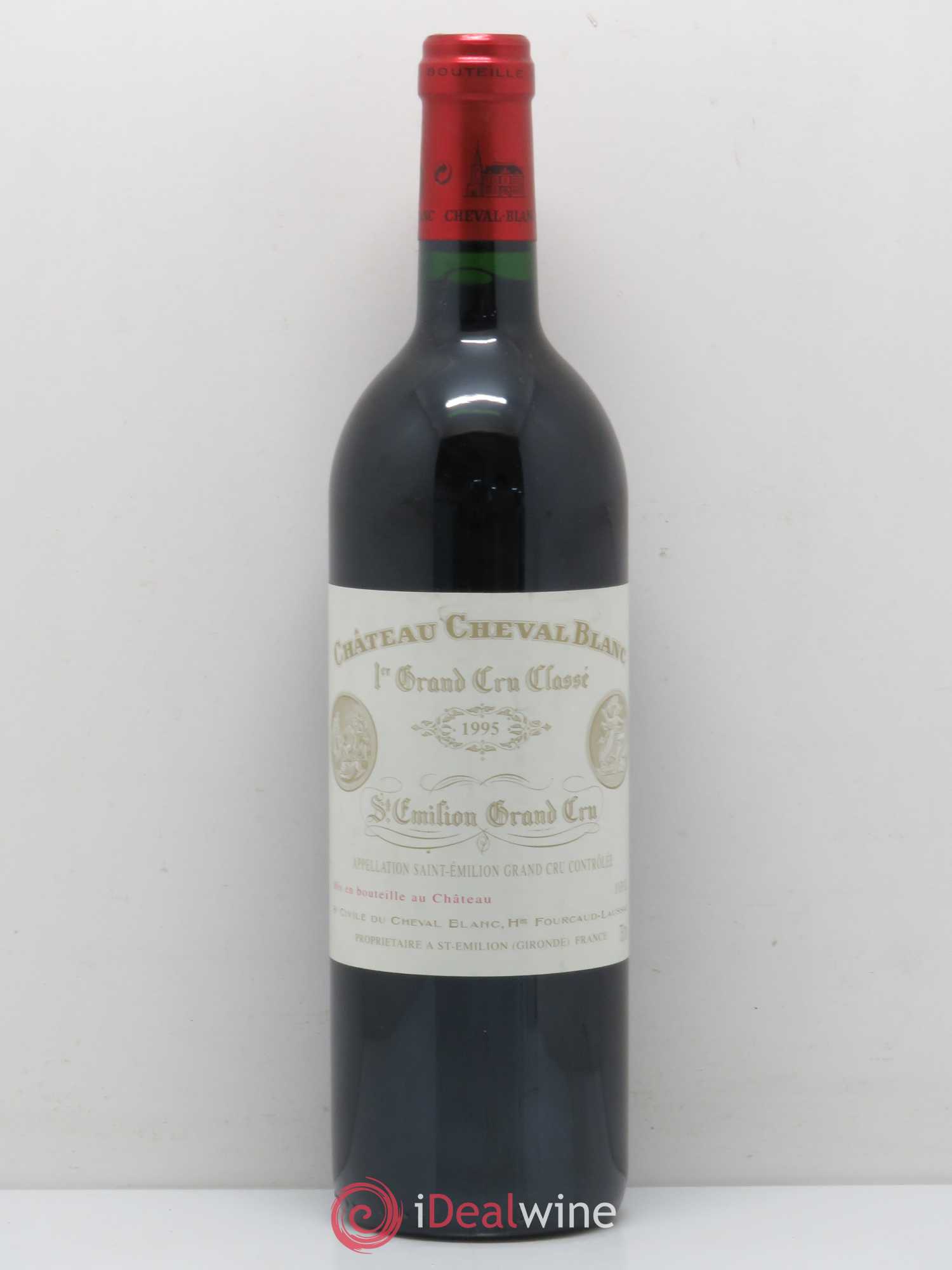 Château Cheval Blanc 1er Grand Cru Classé A 1995 - Lot de 1 bouteille - 0