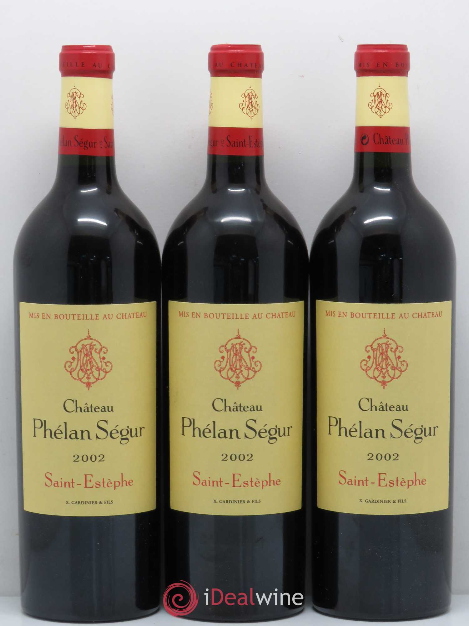 Château Phélan Ségur 2002 - Lot de 12 bouteilles - 3