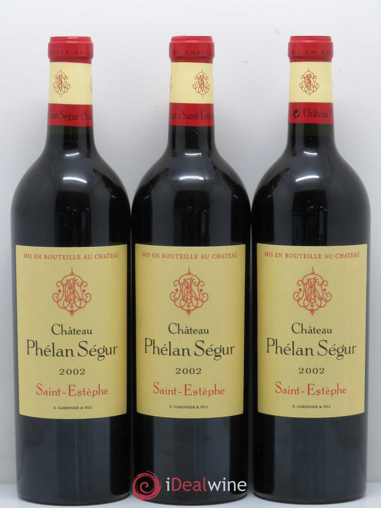 Château Phélan Ségur 2002 - Lot de 12 bouteilles - 4
