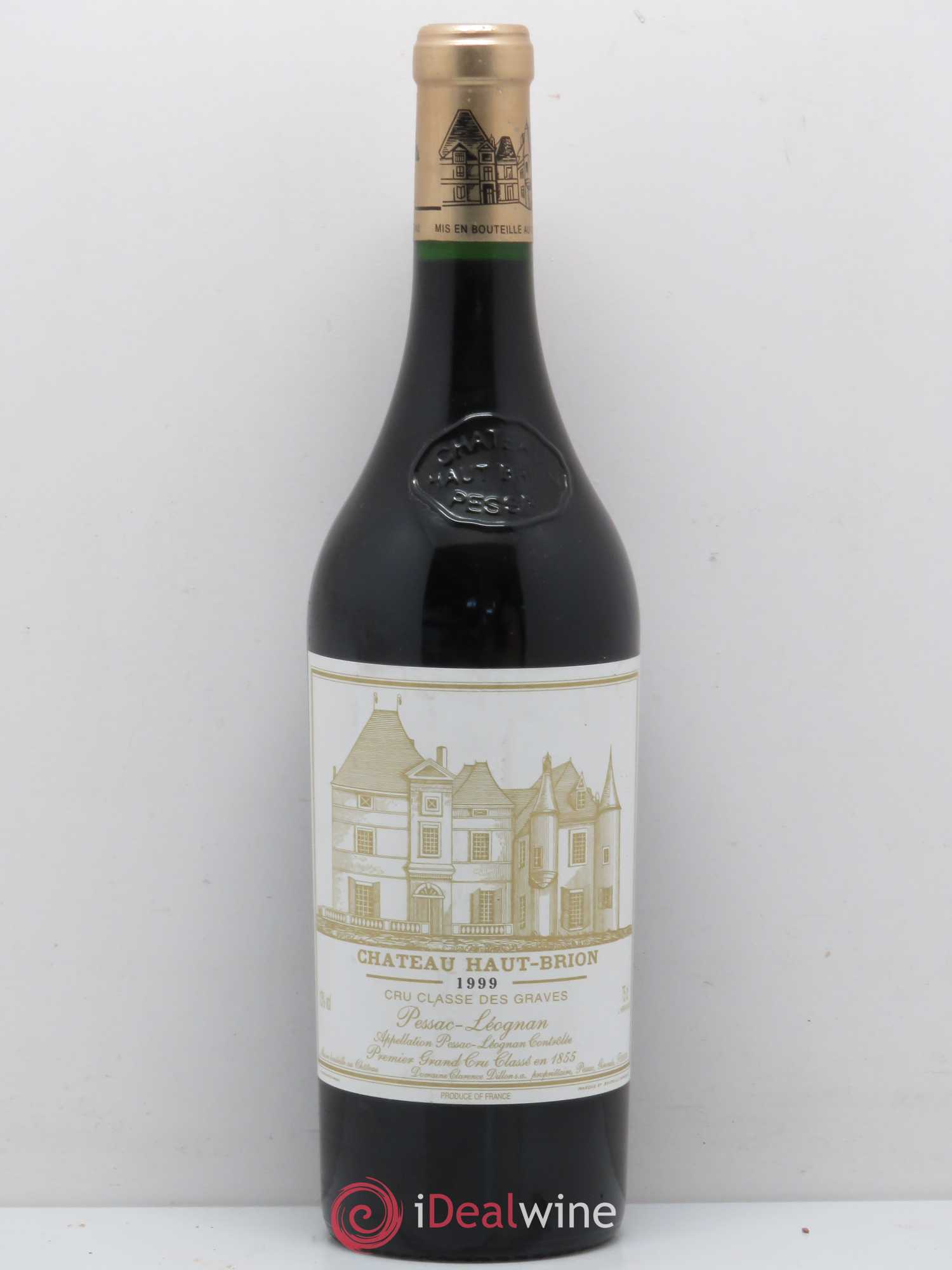 Château Haut Brion 1er Grand Cru Classé 1999 - Lot de 1 bouteille - 0