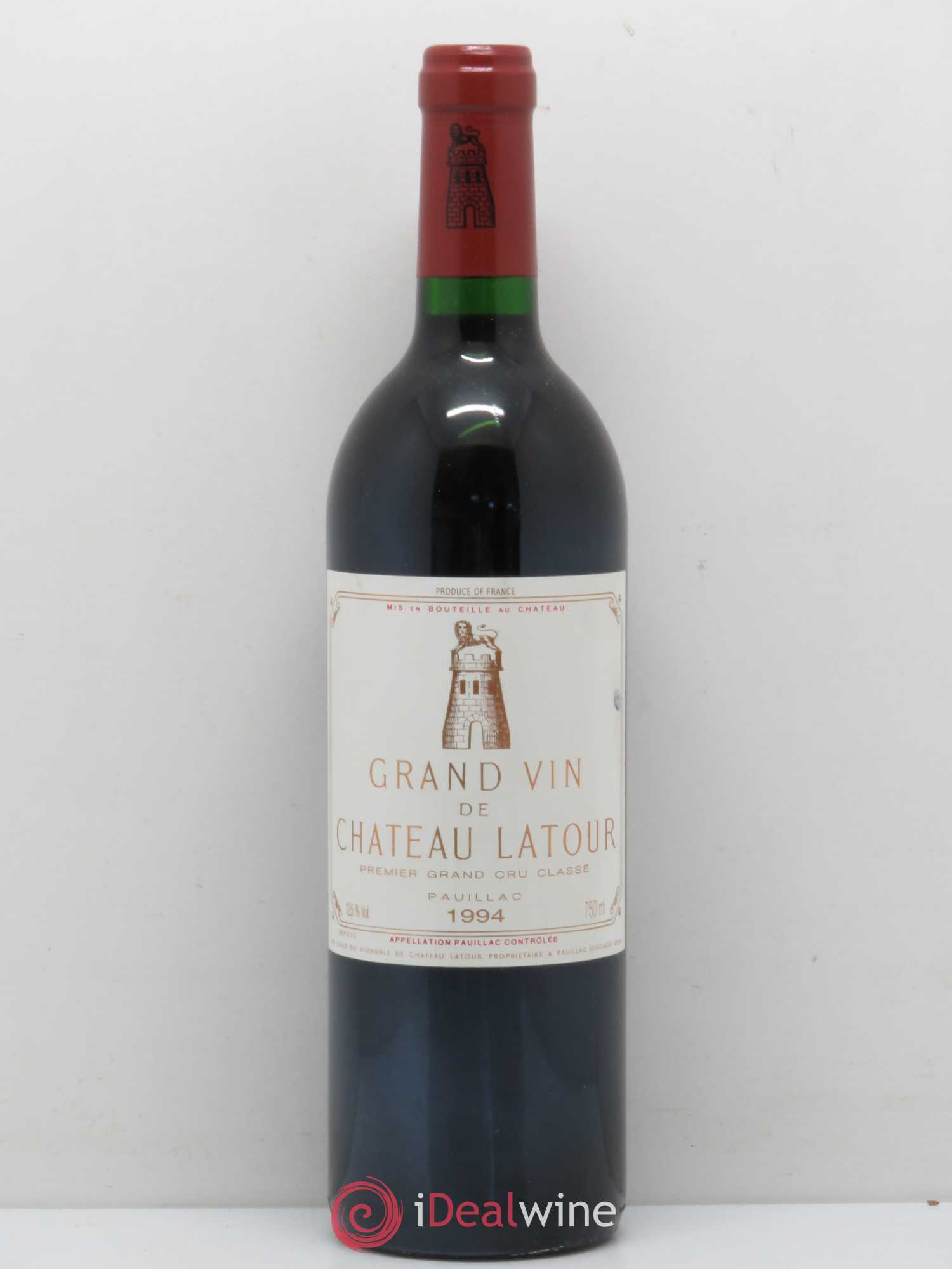 Château Latour 1er Grand Cru Classé 1994 - Lot de 1 bouteille - 0