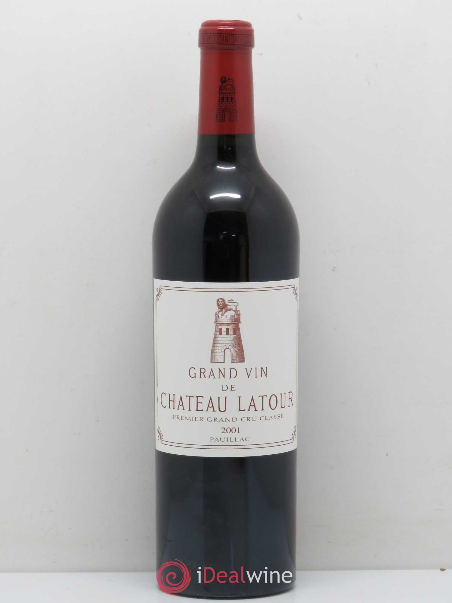 Château Latour 1er Grand Cru Classé 2001 - Lot de 1 bouteille - 0