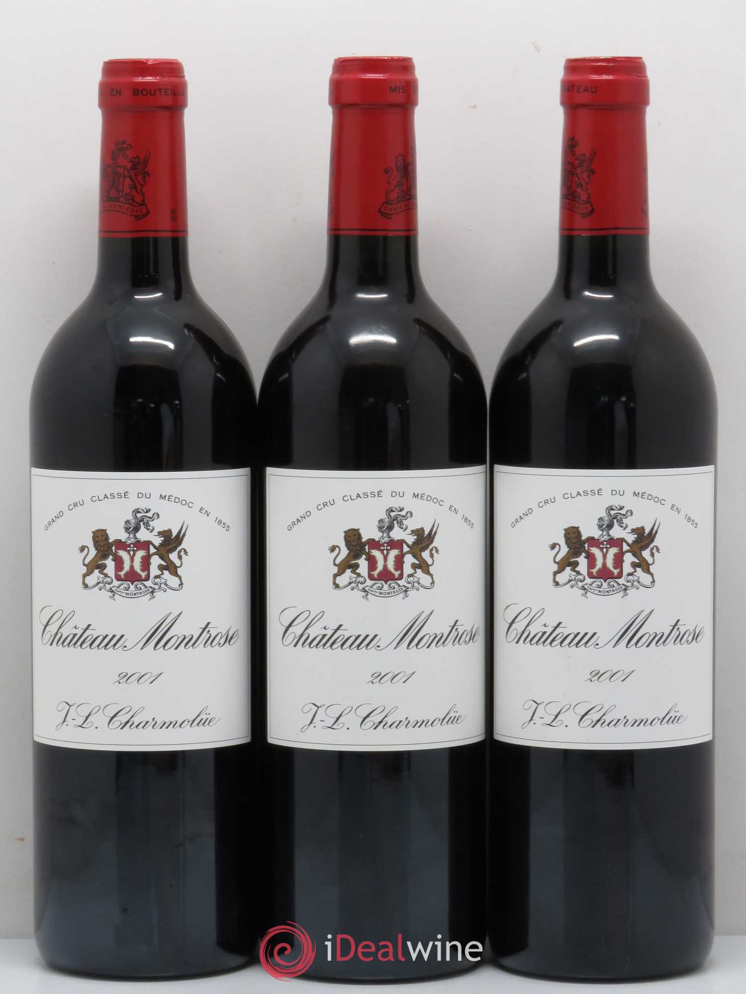 Château Montrose 2ème Grand Cru Classé 2001 - Lot de 12 bouteilles - 2