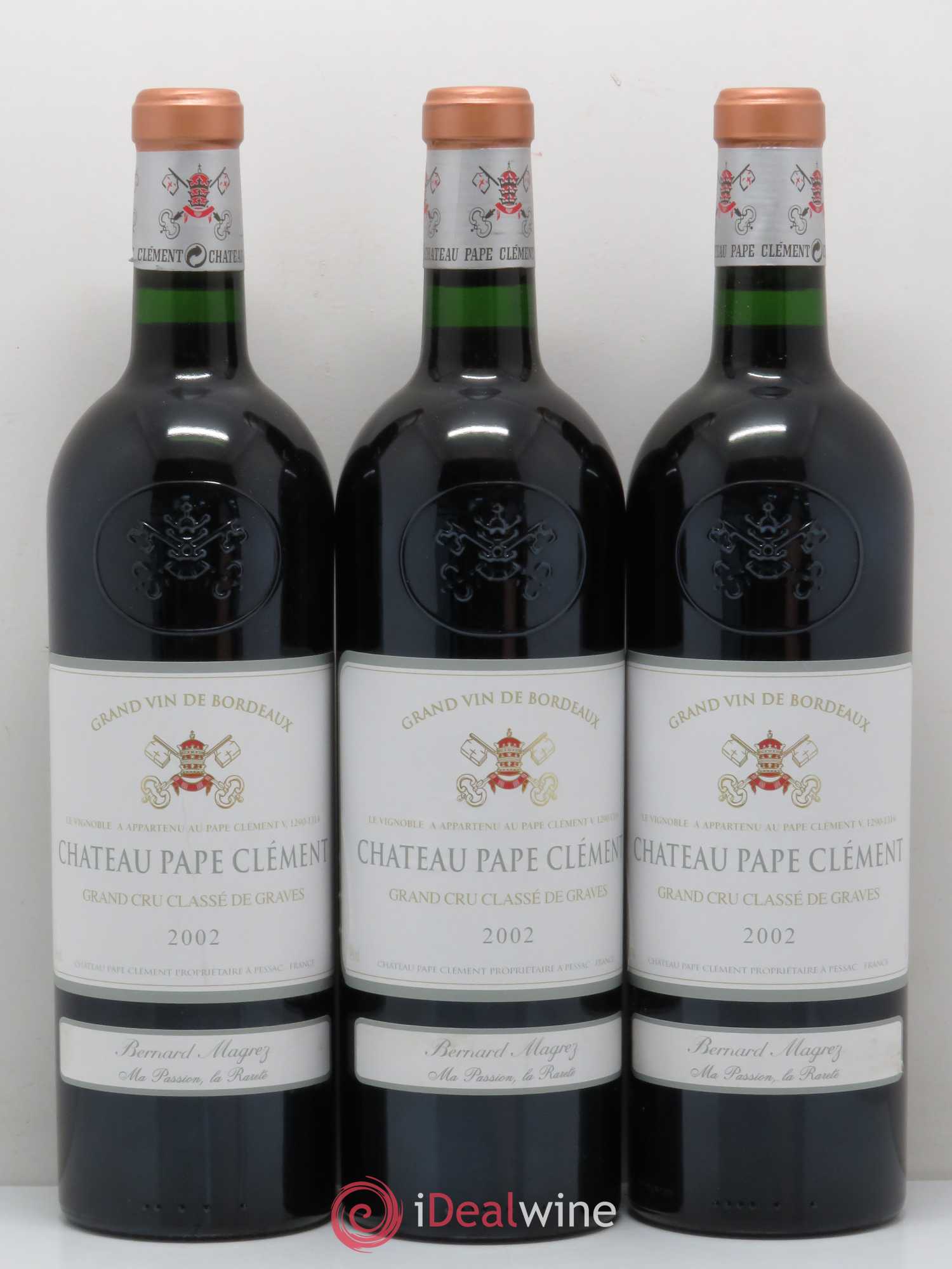 Château Pape Clément Cru Classé de Graves 2002 - Lot de 12 bouteilles - 2