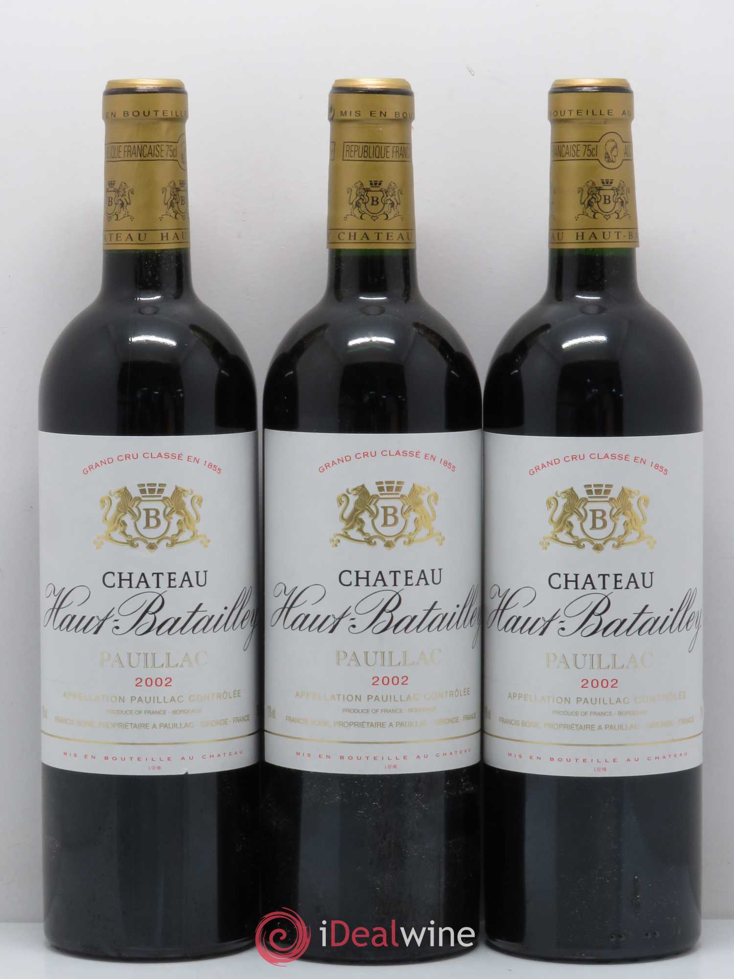 Château Haut Batailley 5ème Grand Cru Classé 2002 - Lot de 12 bouteilles - 4