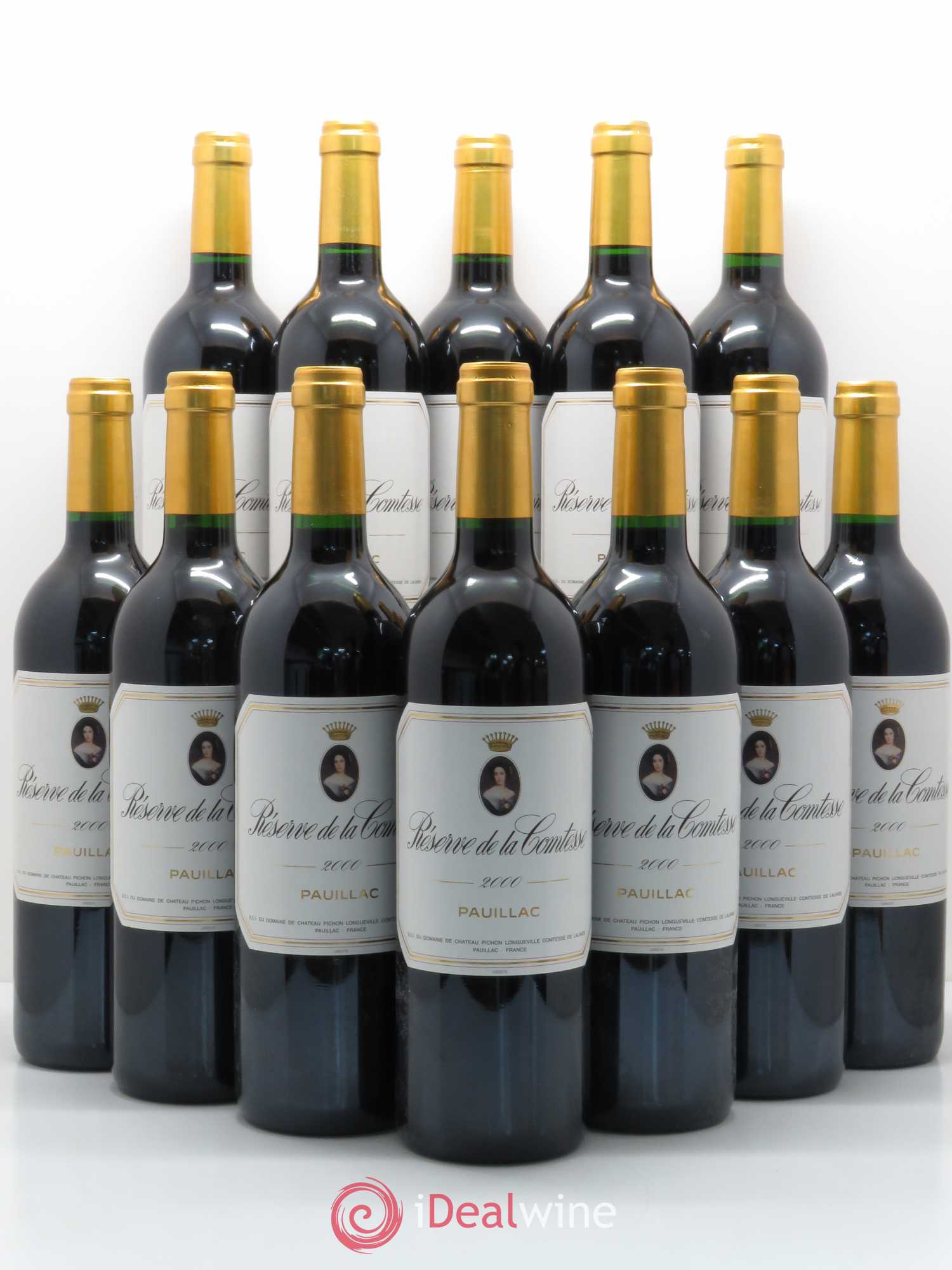 Réserve de la Comtesse Second Vin 2000 - Lot de 12 bouteilles - 0