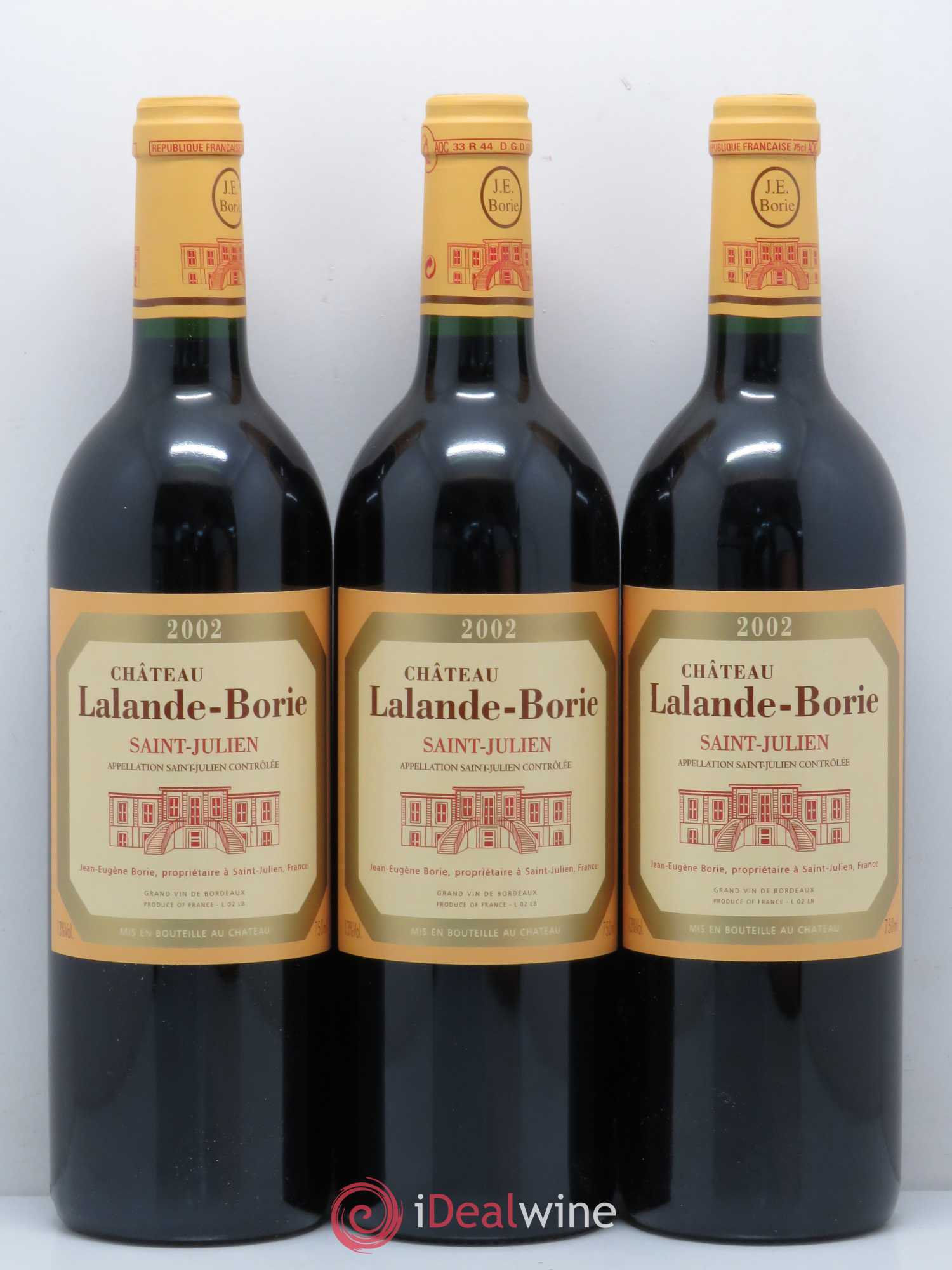 Château Lalande Borie 2002 - Lot de 12 bouteilles - 1