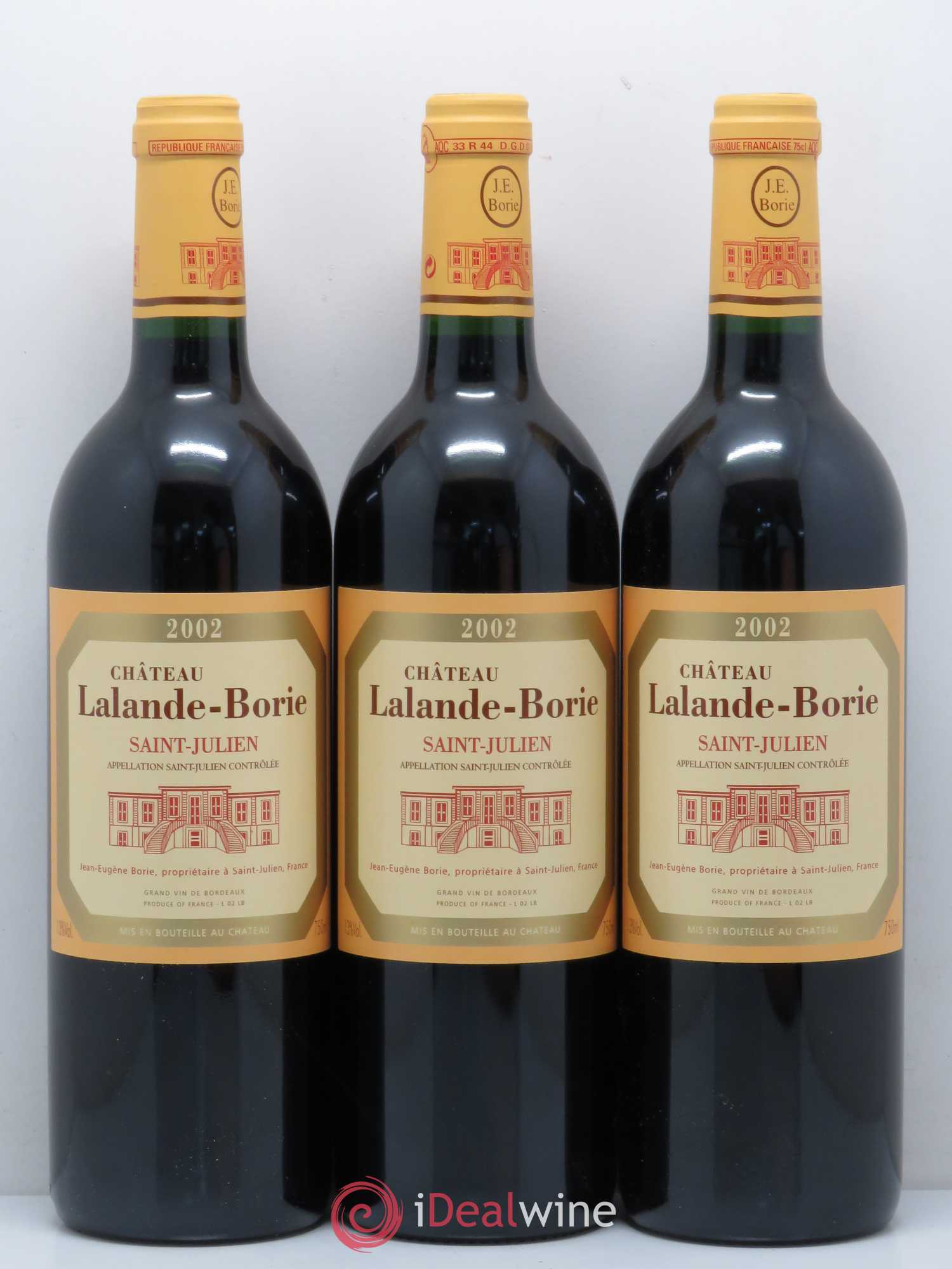 Château Lalande Borie 2002 - Lot de 12 bouteilles - 2