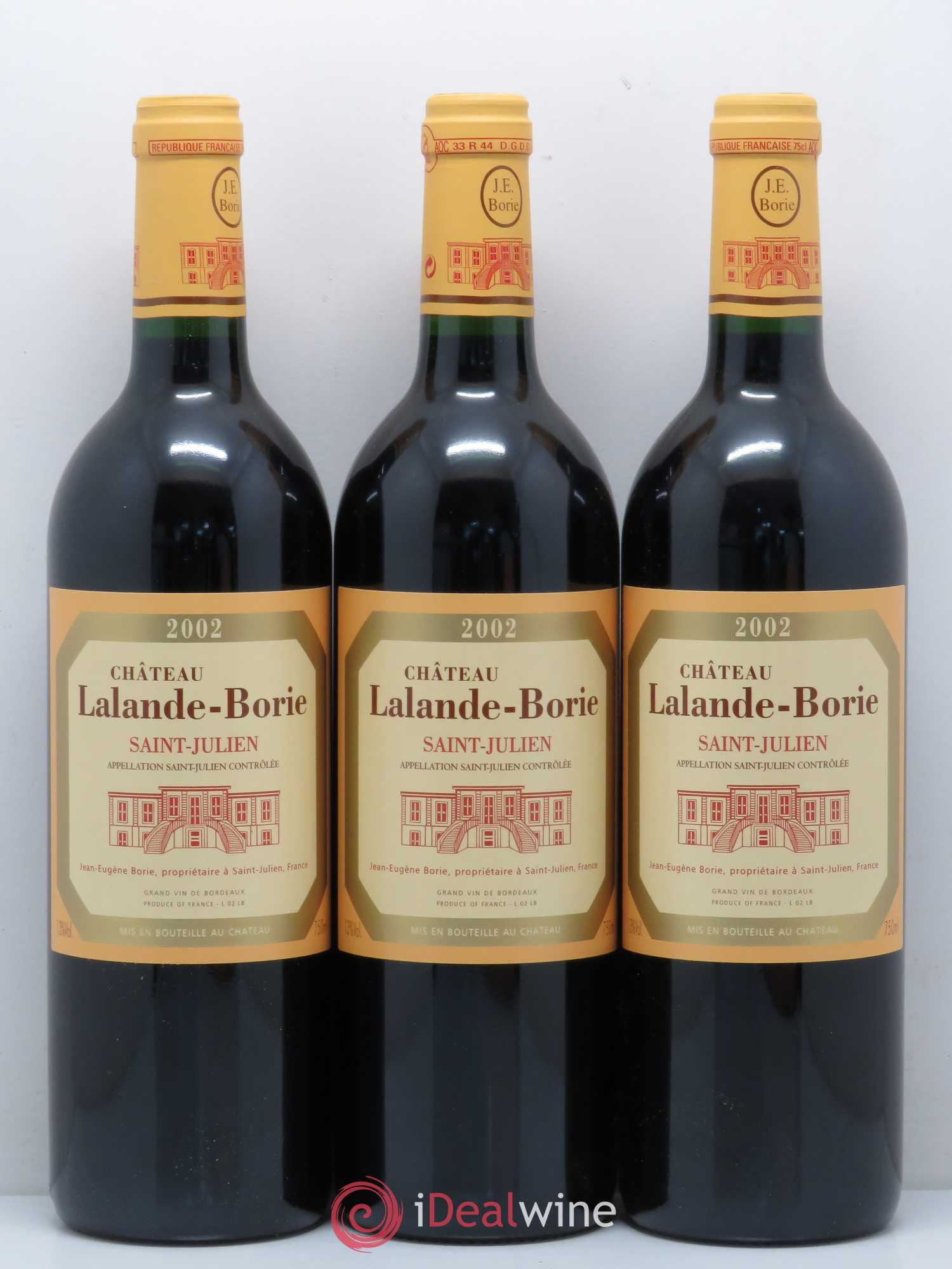 Château Lalande Borie 2002 - Lot de 12 bouteilles - 3