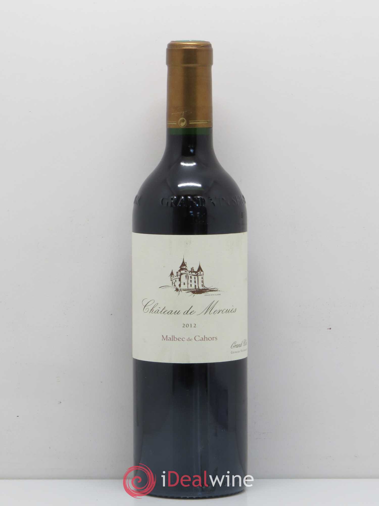Cahors Chateau de Mercuès 2012 - Posten von 1 Flasche - 0