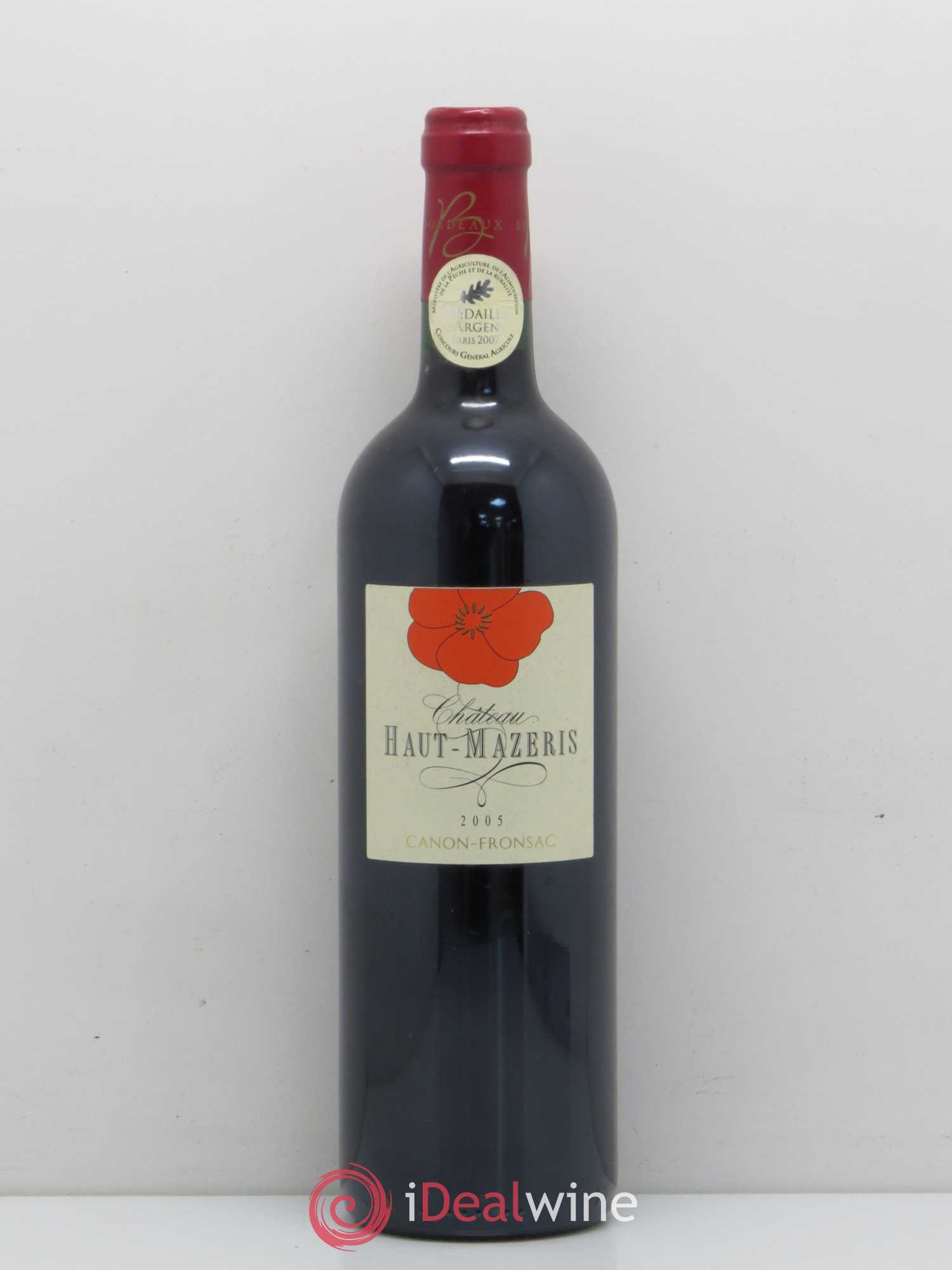 Château Haut Mazeris 2005 - Lot de 1 bouteille - 0