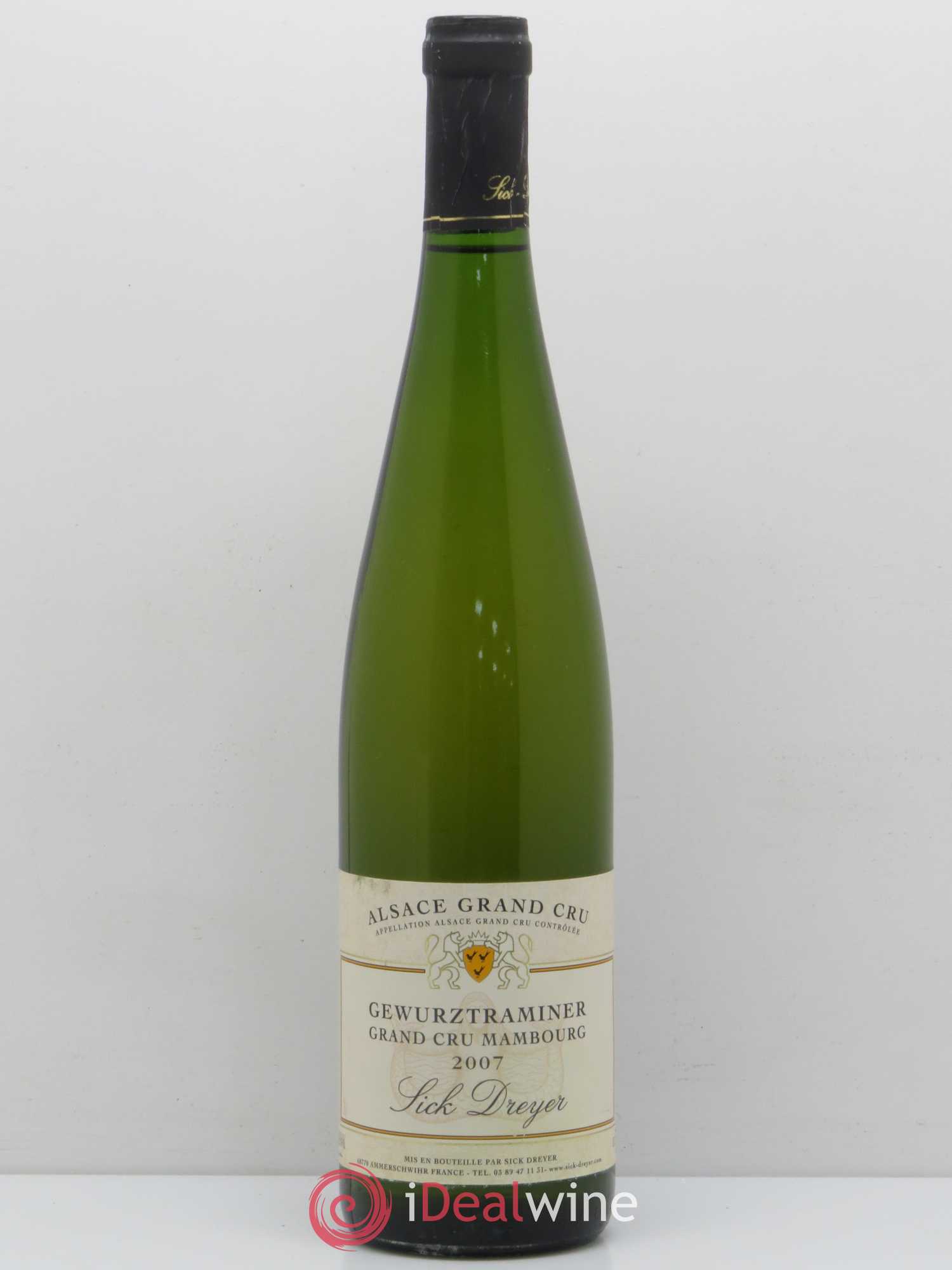 Gewurztraminer Grand Cru Mambourg Sick Dreyer 2007 - Lotto di 1 bottiglia - 0