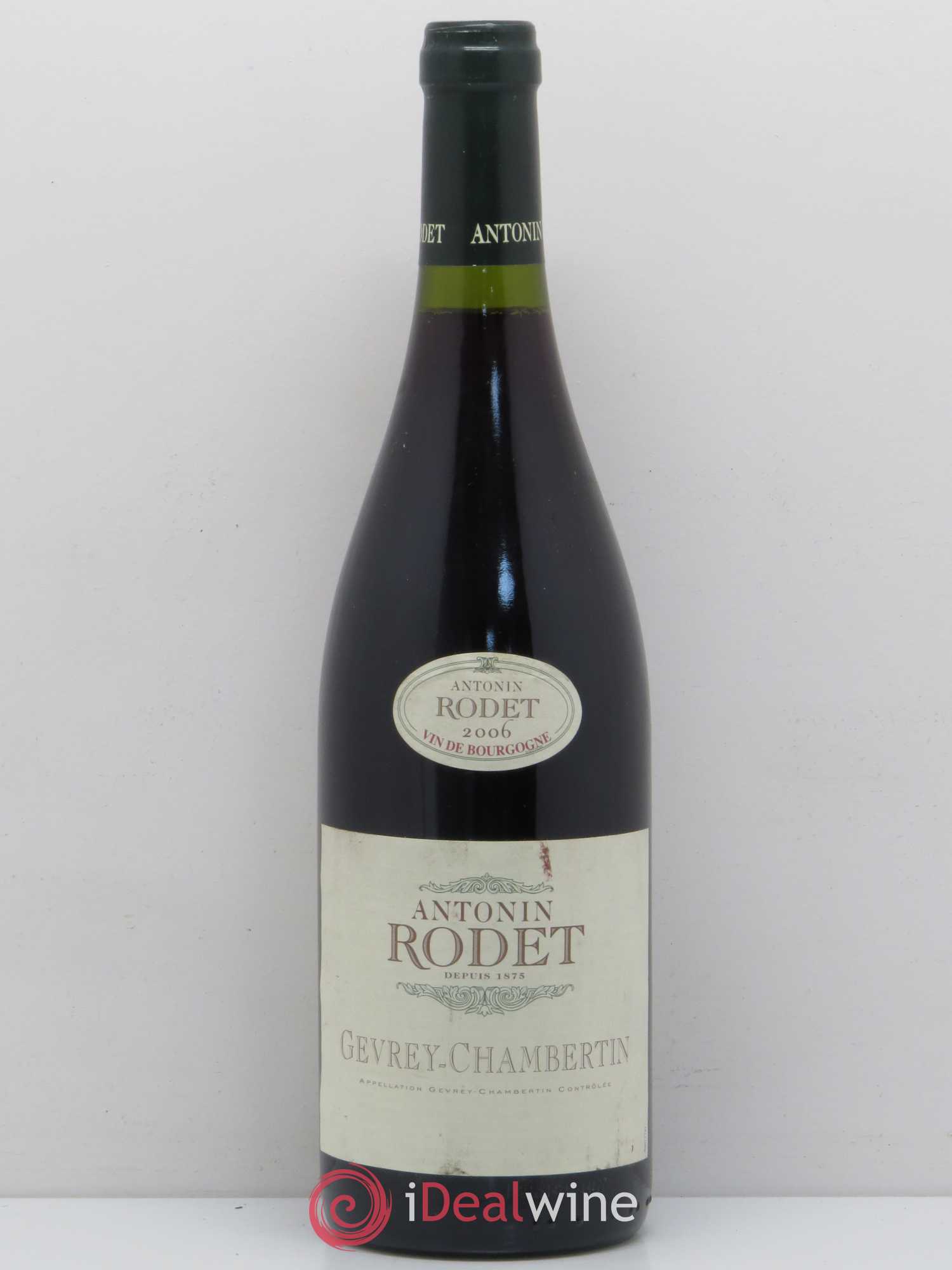 Gevrey-Chambertin Domaine Antonin Rodet 2006 - Lot de 1 bouteille - 0