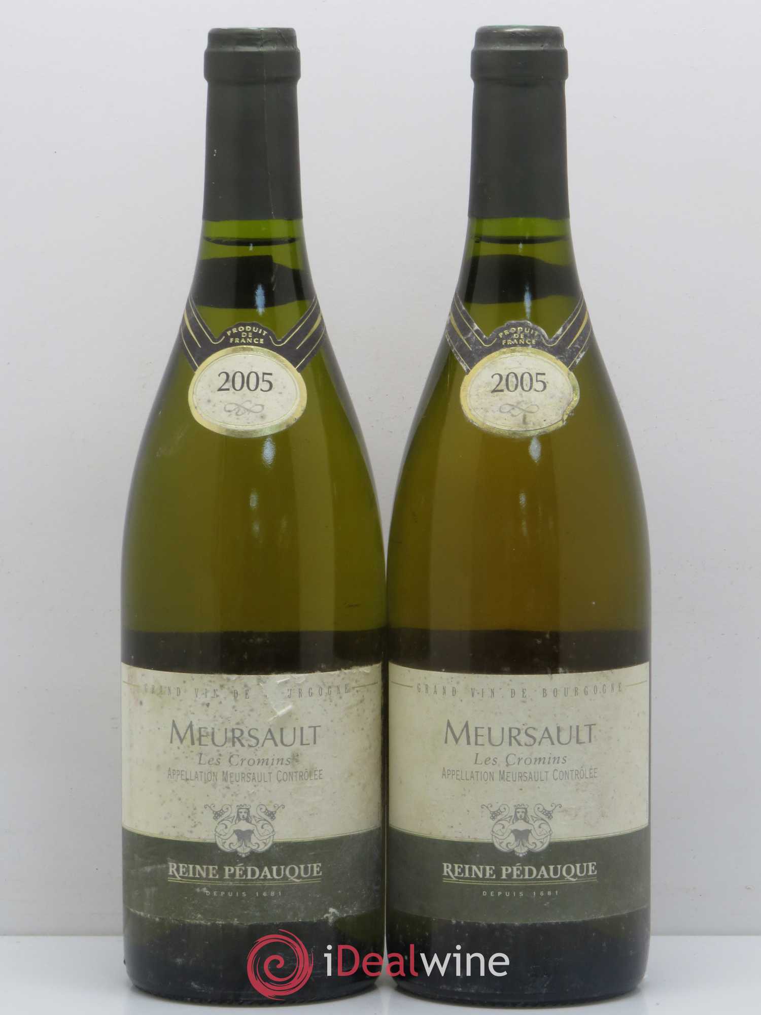Meursault Les Cromins Reine Pédauque 2005 - Posten von 2 Flaschen - 0