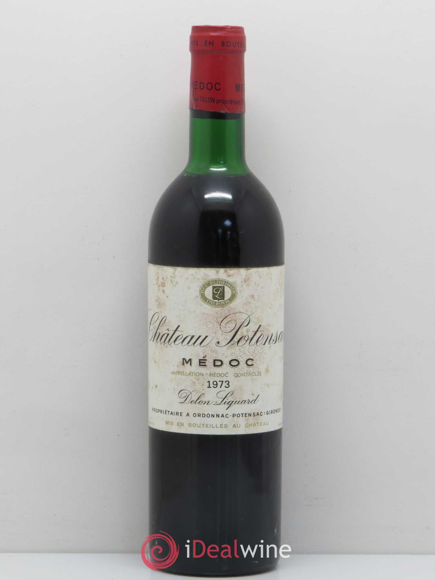 Château Potensac 1973 - Lot de 1 bouteille - 0