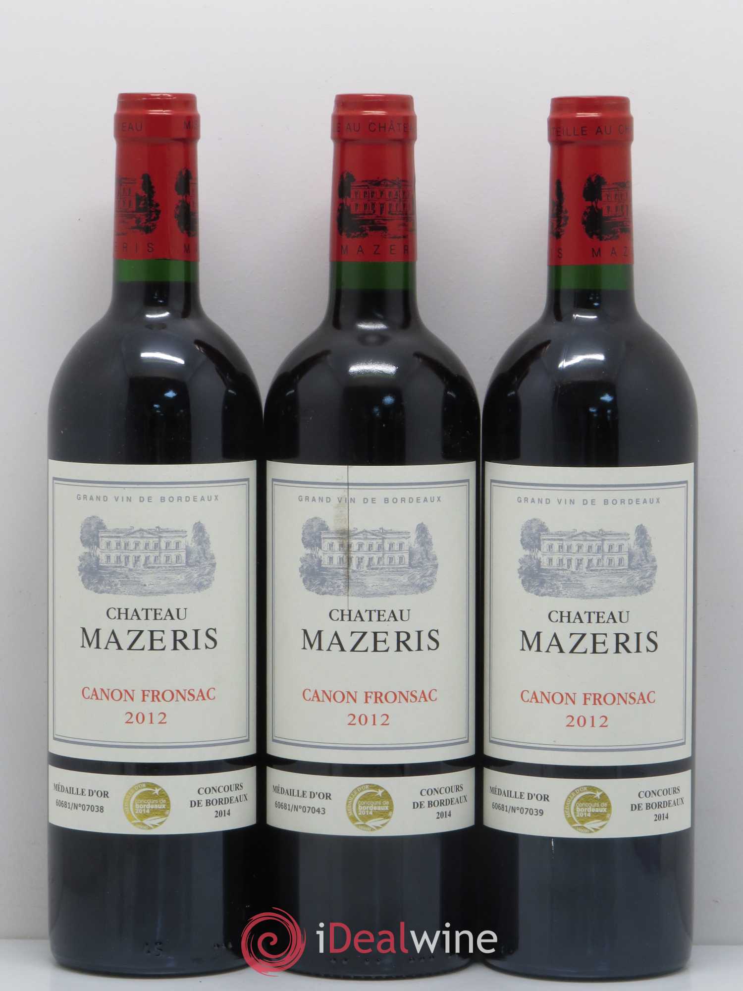 Château Haut Mazeris 2012 - Lot de 6 bouteilles - 2