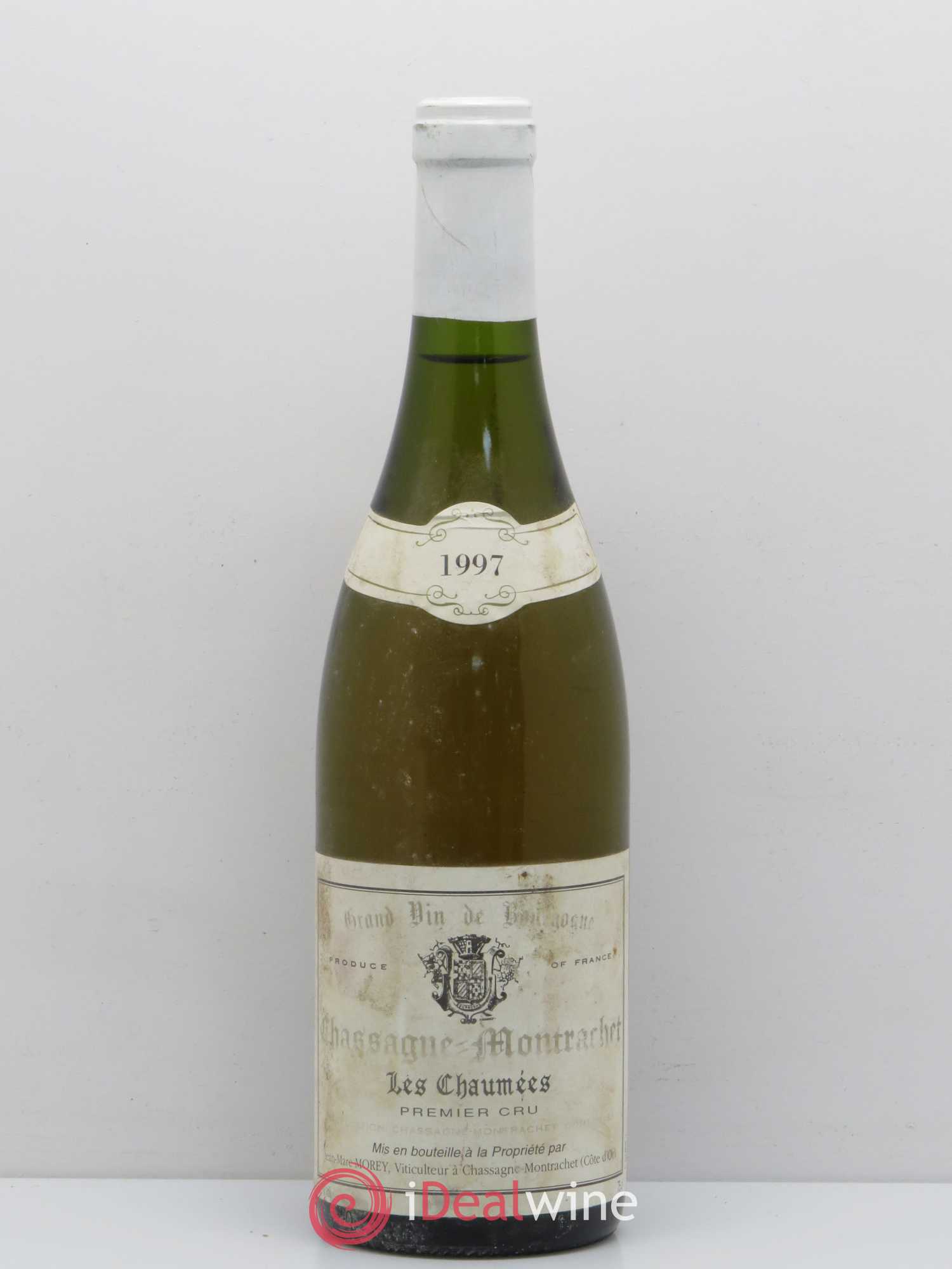 Chassagne-Montrachet 1er Cru Les Chaumees Domaine Jean Marc Morey 1997 - Posten von 1 Flasche - 0