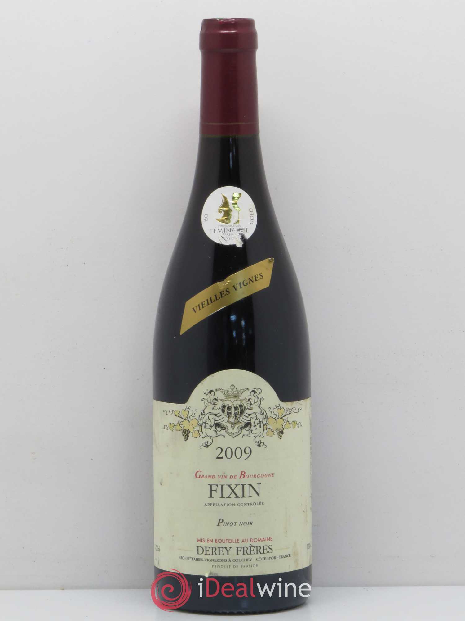 Fixin Vieilles Vignes Domaine Derey Freres 2009 - Posten von 1 Flasche - 0