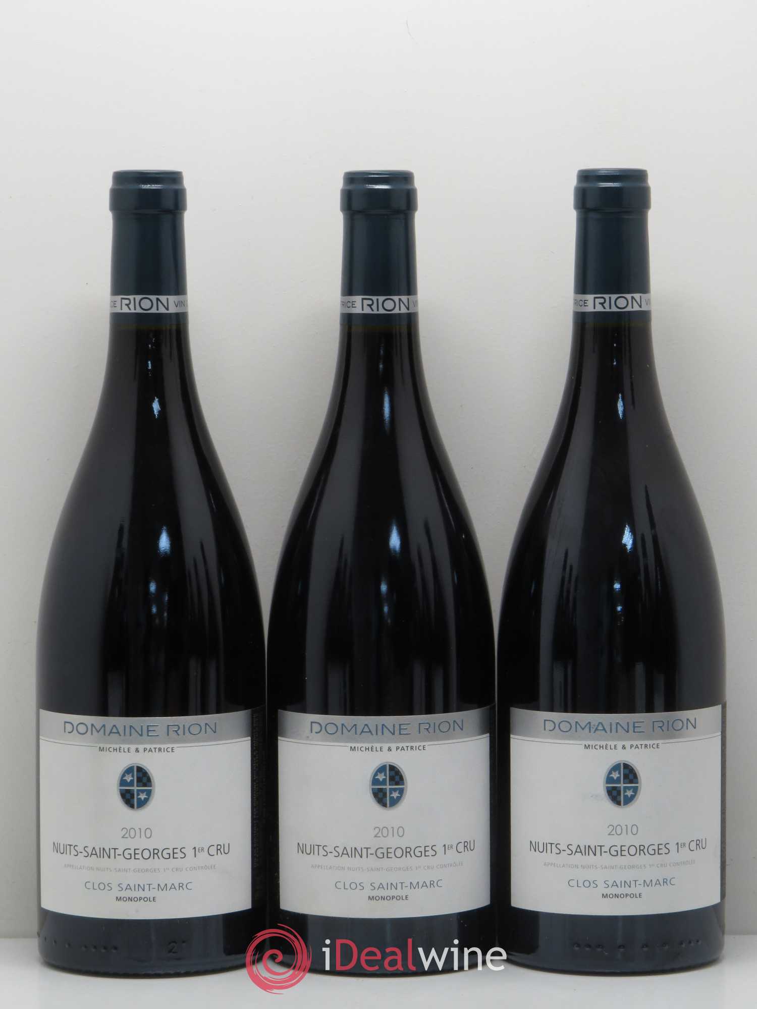 Nuits-Saint-Georges 1er Cru Clos Saint-Marc Domaine Rion 2010 - Lot de 12 bouteilles - 4