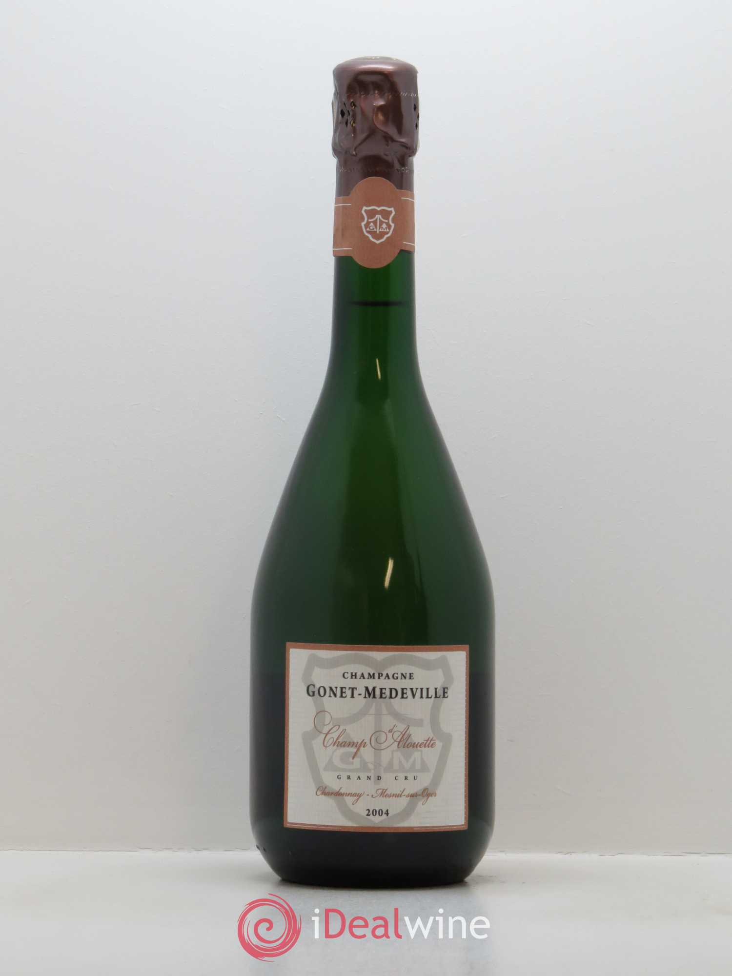 Champ d'Alouette Grand Cru Extra-Brut Vignobles Gonet-Medeville 2004 - Lot de 1 bouteille - 0