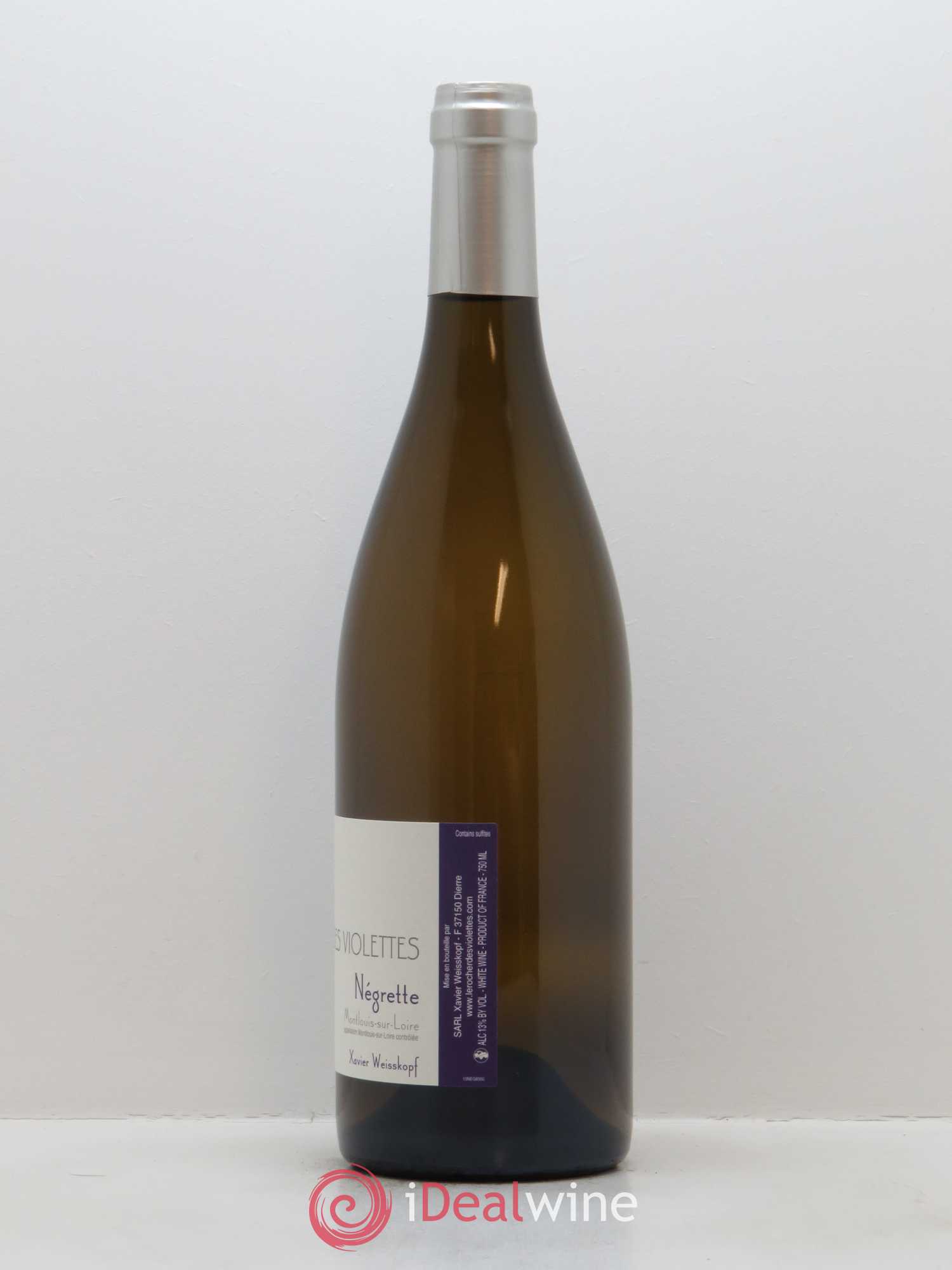Montlouis-sur-Loire Le Grand Clos (anciennement La Négrette) Le Rocher des Violettes 2015 - Lot de 1 bouteille - 1