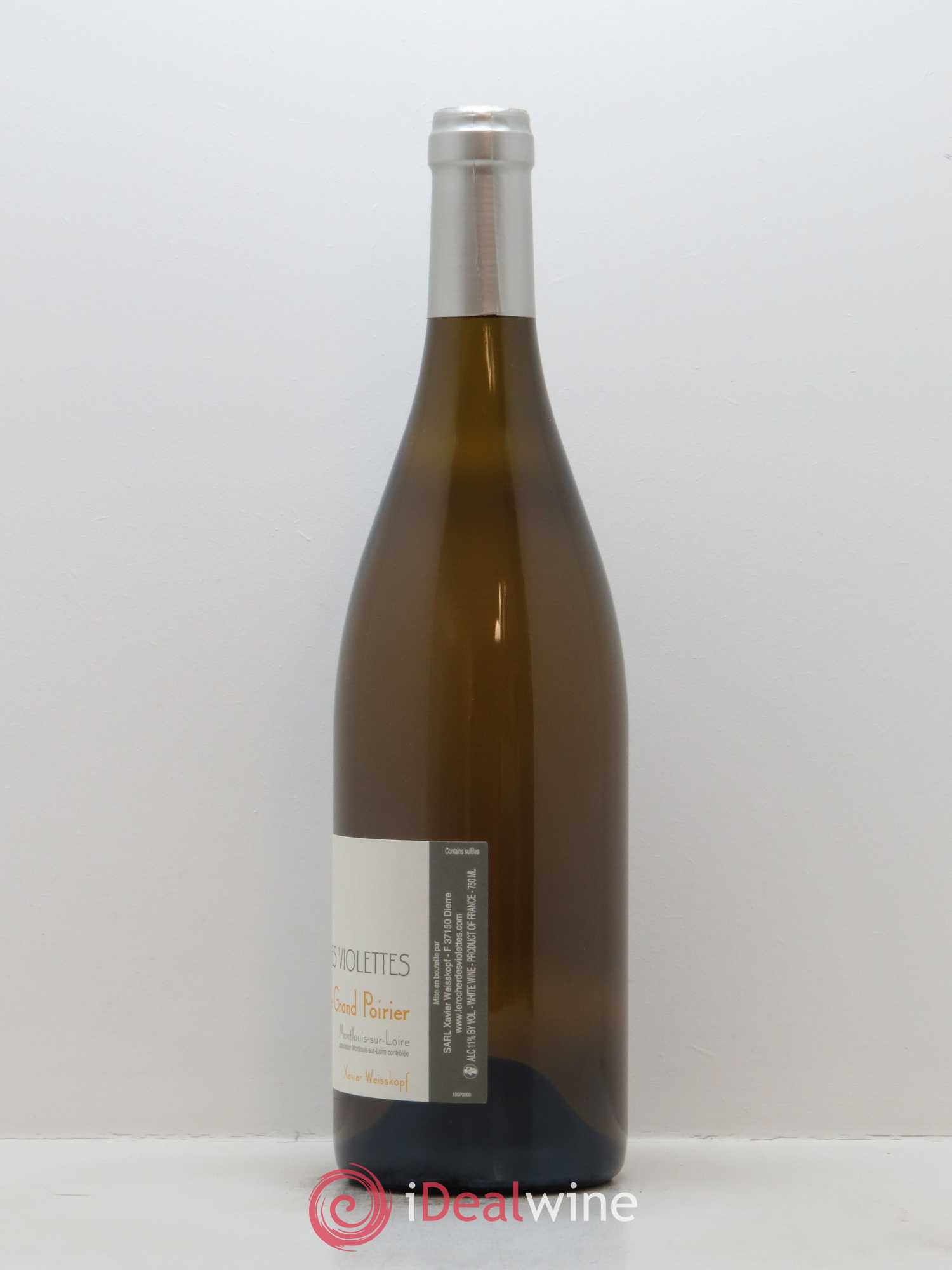 Montlouis-sur-Loire Le Grand Poirier Moelleux Le Rocher des Violettes 2015 - Lotto di 1 bottiglia - 1