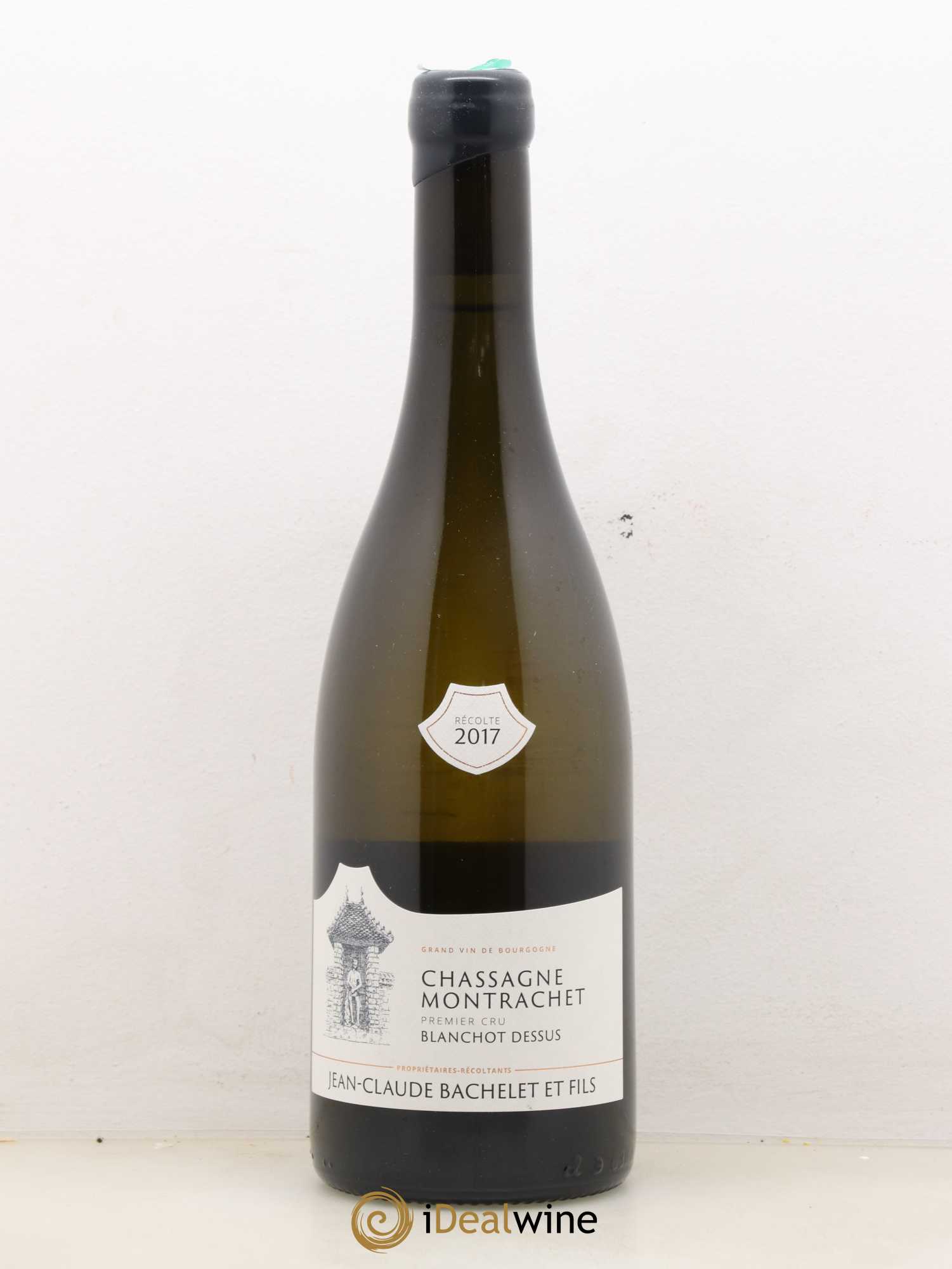 Chassagne-Montrachet 1er Cru Blanchot Dessus Jean-Claude Bachelet (Domaine) 2017 - Lot de 1 bouteille - 0