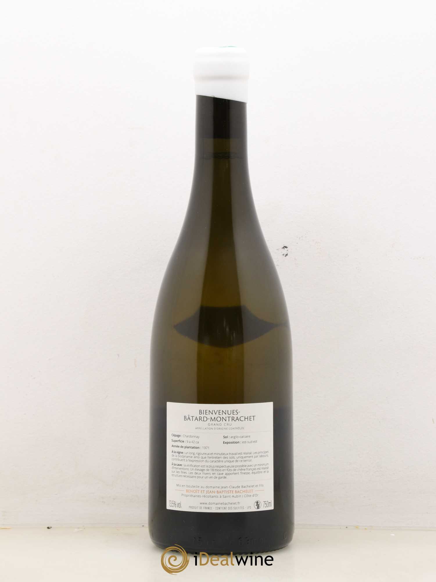 Bienvenues-Bâtard-Montrachet Grand Cru Jean-Claude Bachelet (Domaine) 2015 - Lot de 1 bouteille - 1