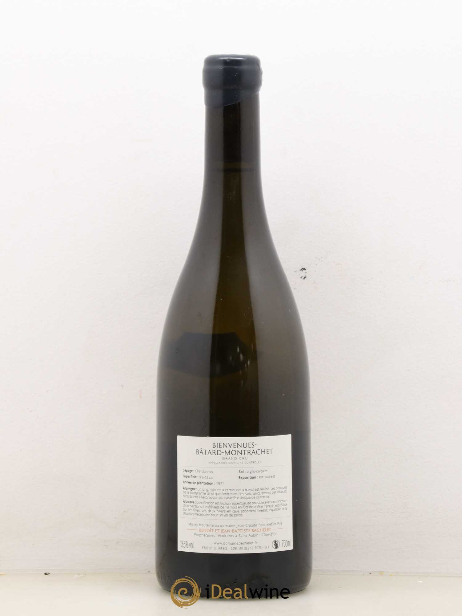 Bienvenues-Bâtard-Montrachet Grand Cru Jean-Claude Bachelet (Domaine) 2017 - Lot de 1 bouteille - 1