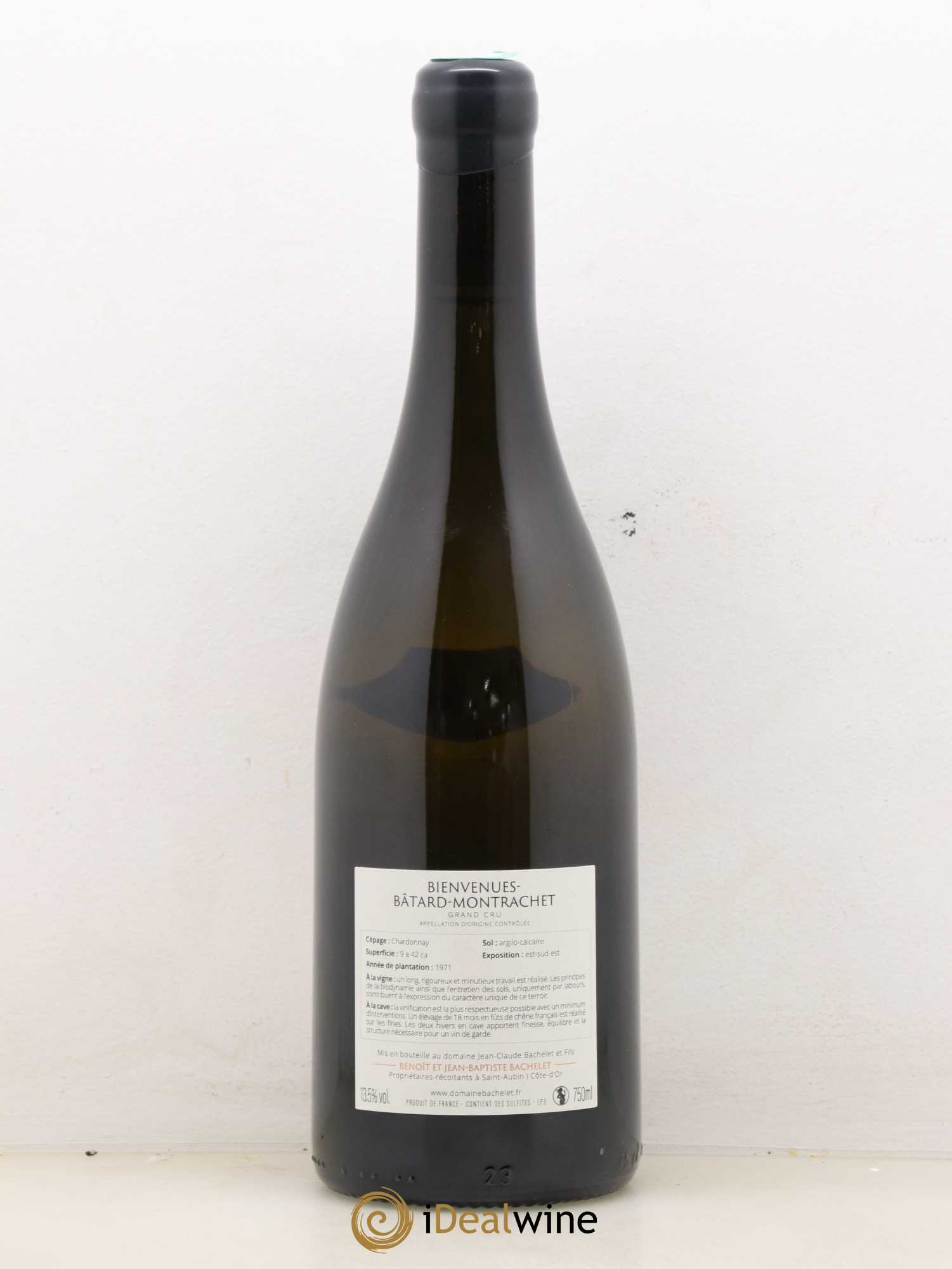 Bienvenues-Bâtard-Montrachet Grand Cru Jean-Claude Bachelet (Domaine) 2019 - Lot de 1 bouteille - 1