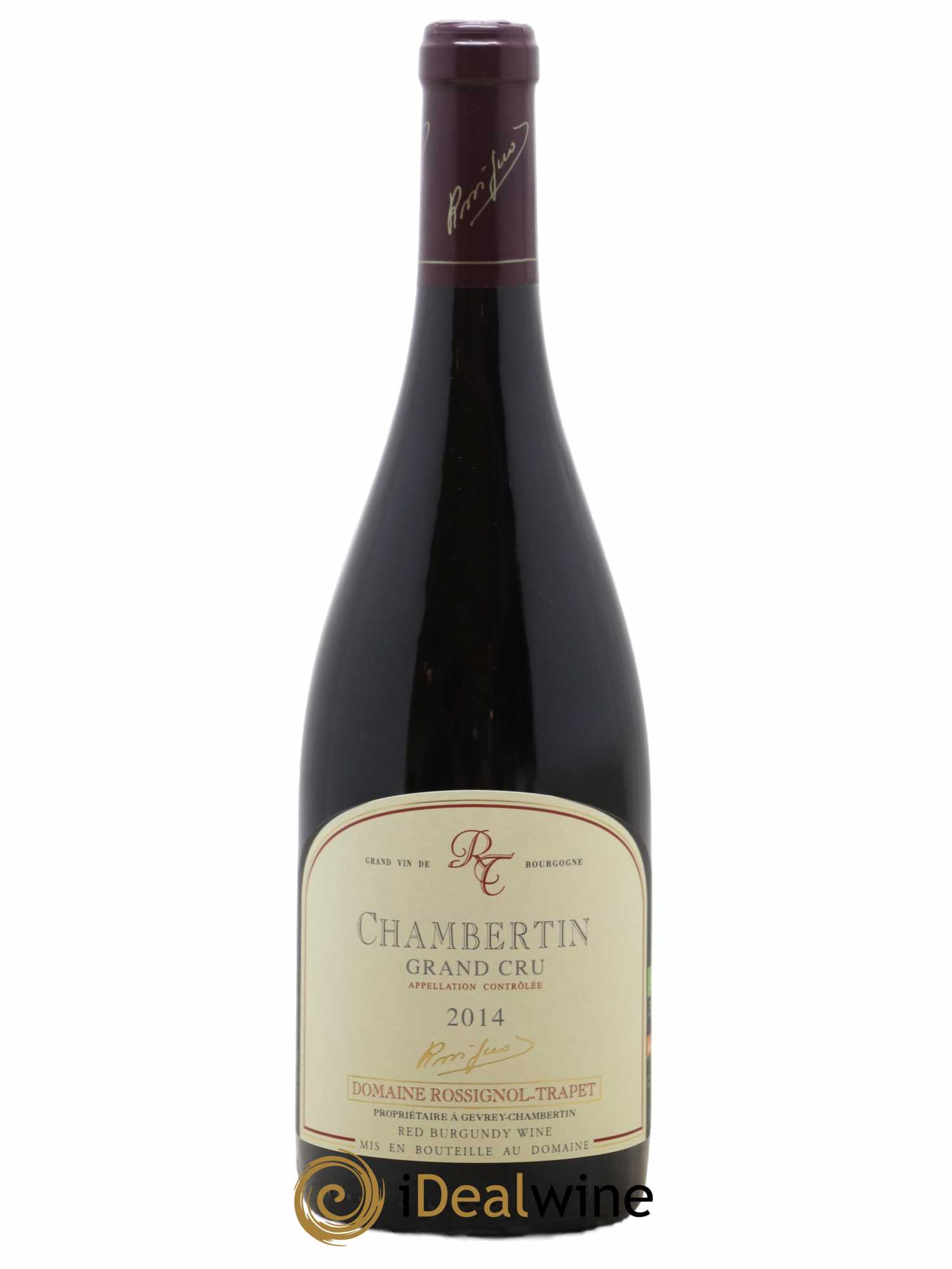 Chambertin Grand Cru Rossignol-Trapet (Domaine) 2014 - Lot de 1 bouteille - 0