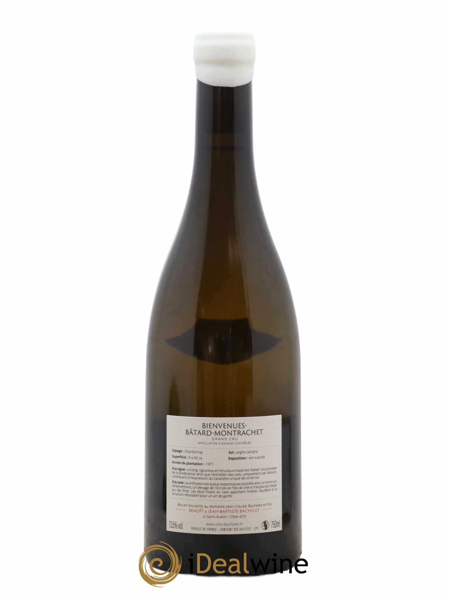Bienvenues-Bâtard-Montrachet Grand Cru Jean-Claude Bachelet (Domaine) 2020 - Lot de 1 bouteille - 1