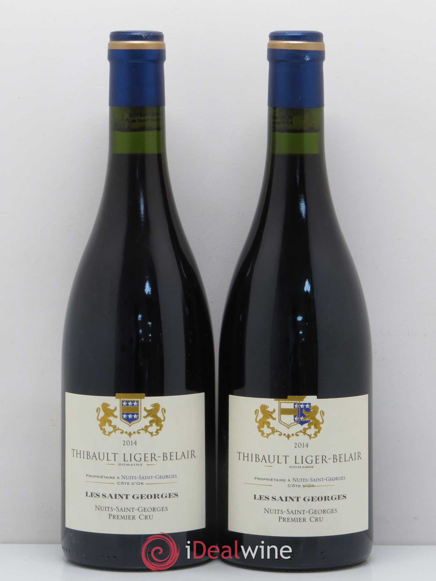 Nuits-Saint-Georges 1er Cru Les Saint-Georges Thibault Liger-Belair 2014 - Lot de 2 bouteilles - 0