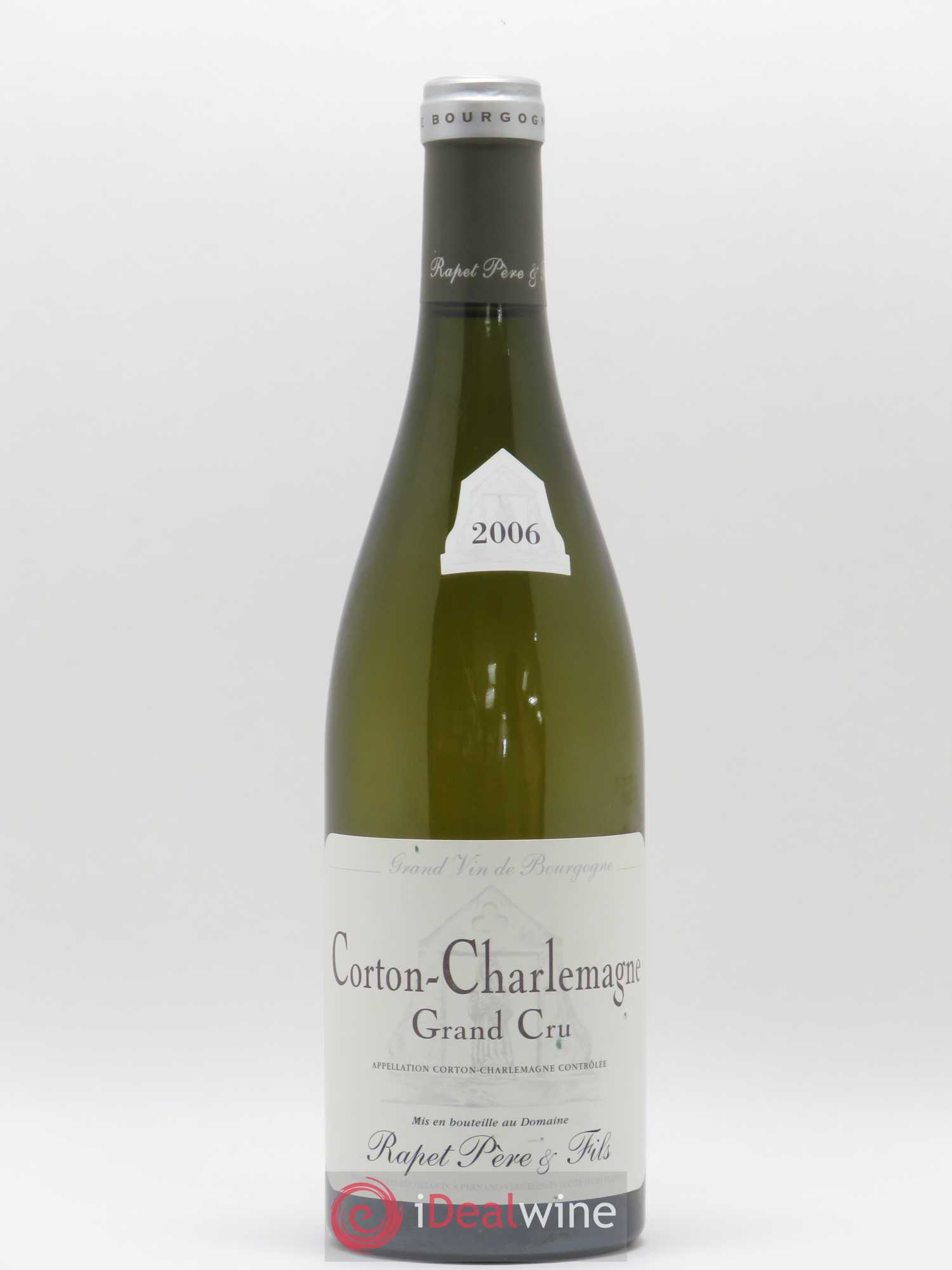 Corton-Charlemagne Grand Cru Rapet Père & Fils 2006 - Lot de 1 bouteille - 0
