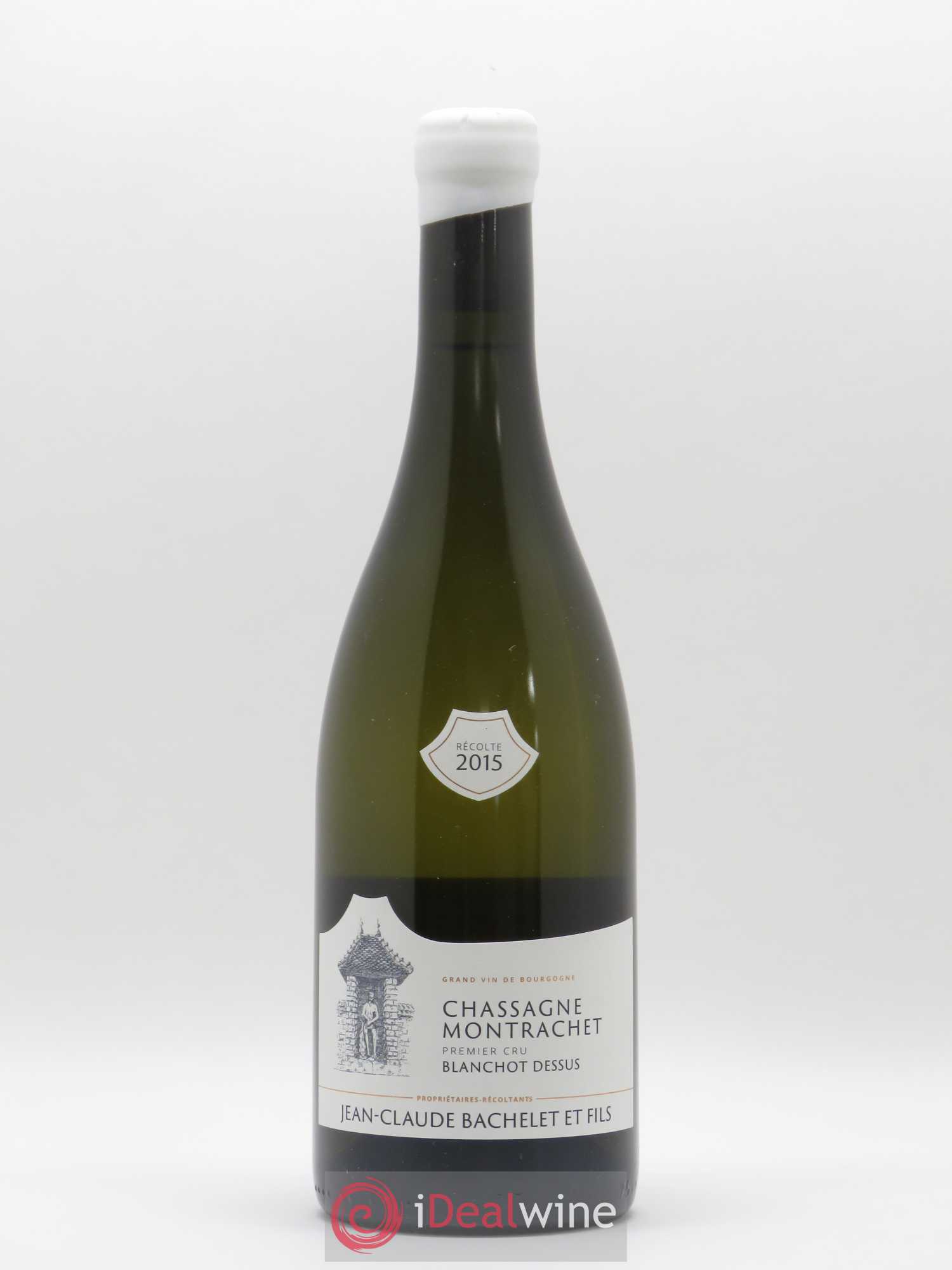 Chassagne-Montrachet 1er Cru Blanchot Dessus Jean-Claude Bachelet (Domaine) 2015 - Lot de 1 bouteille - 0