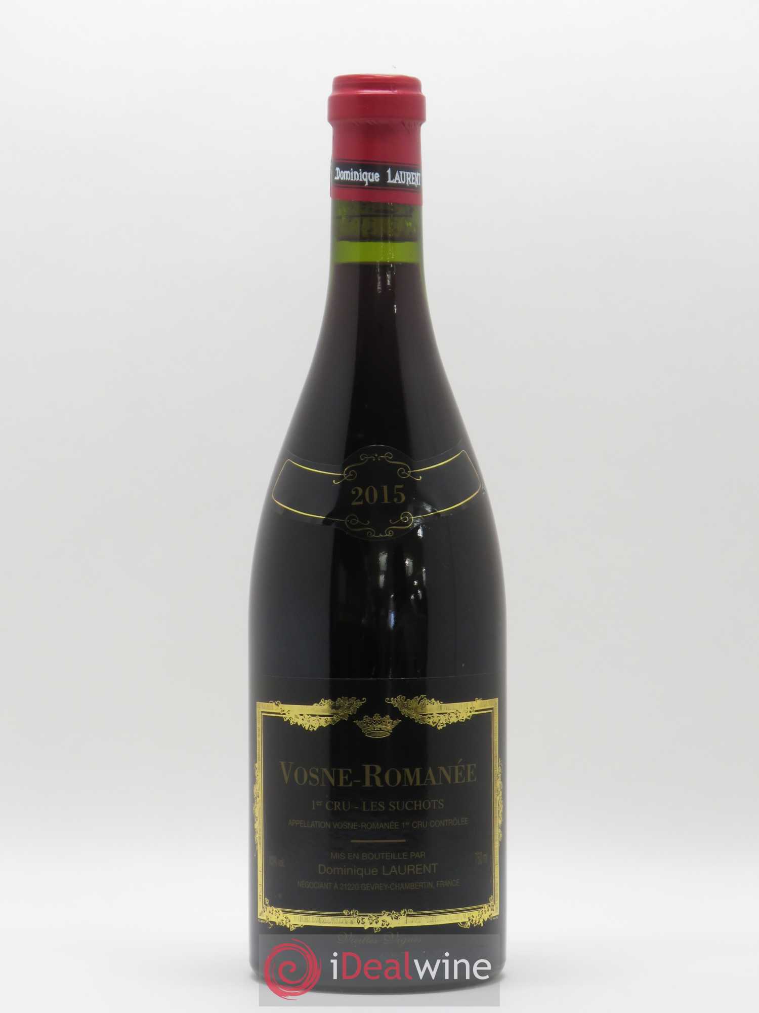 Vosne-Romanée 1er Cru Les Suchots Vieilles Vignes Dominique Laurent 2015 - Lot de 1 bouteille - 0