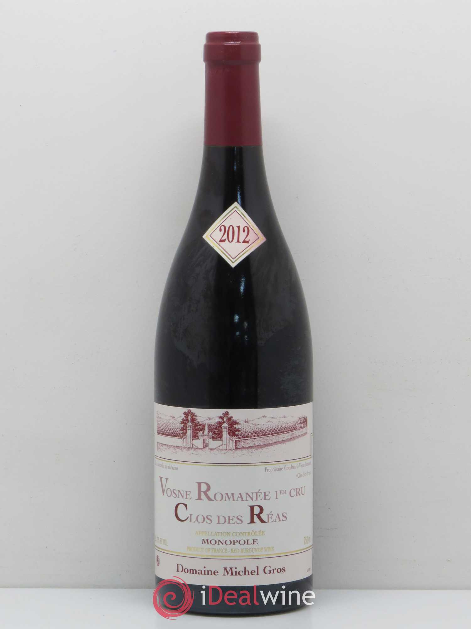Vosne-Romanée 1er Cru Clos des Reas Domaine Michel Gros 2012 - Posten von 1 Flasche - 0