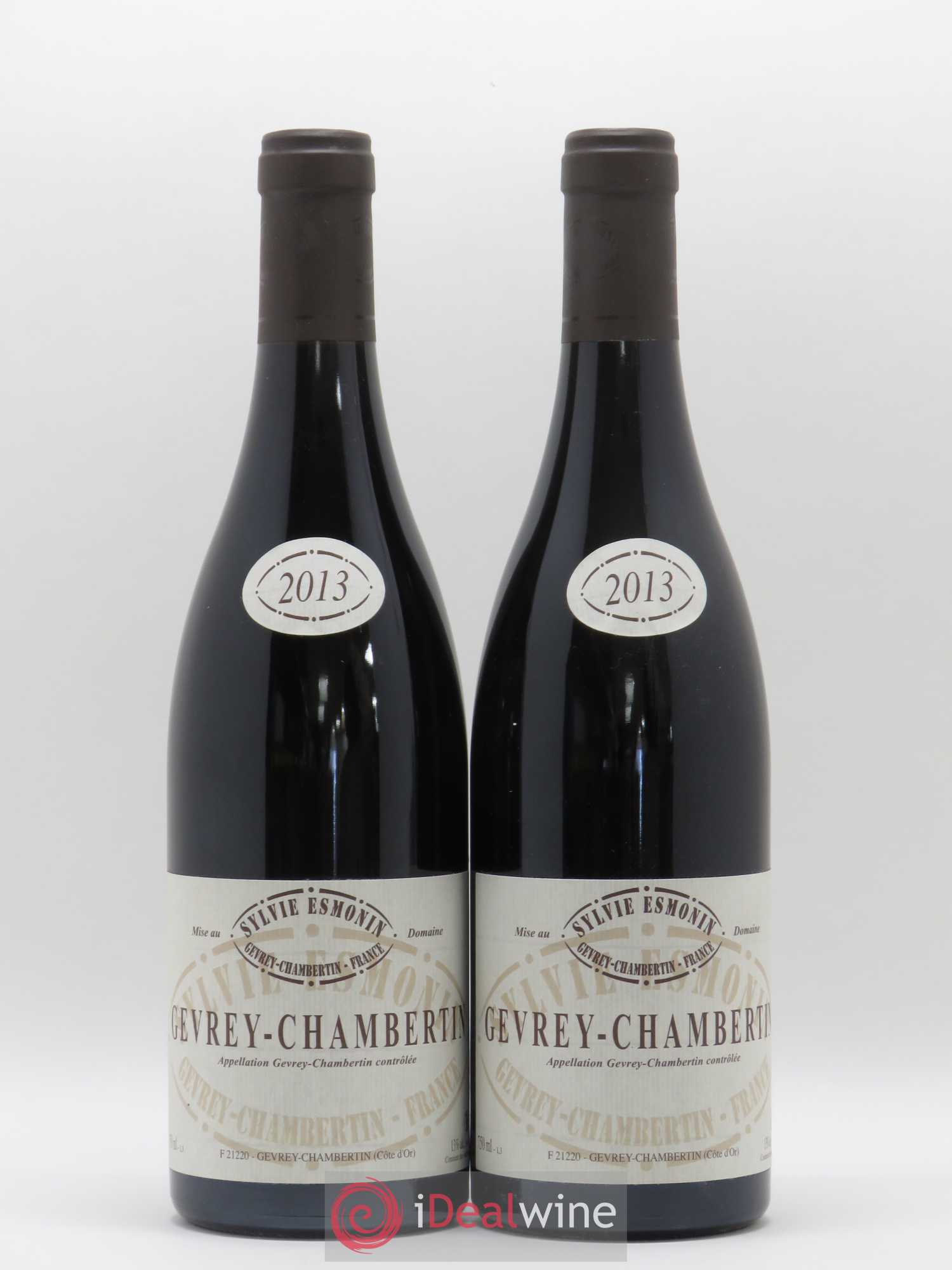 Gevrey-Chambertin Sylvie Esmonin 2013 - Lot de 2 bouteilles - 0