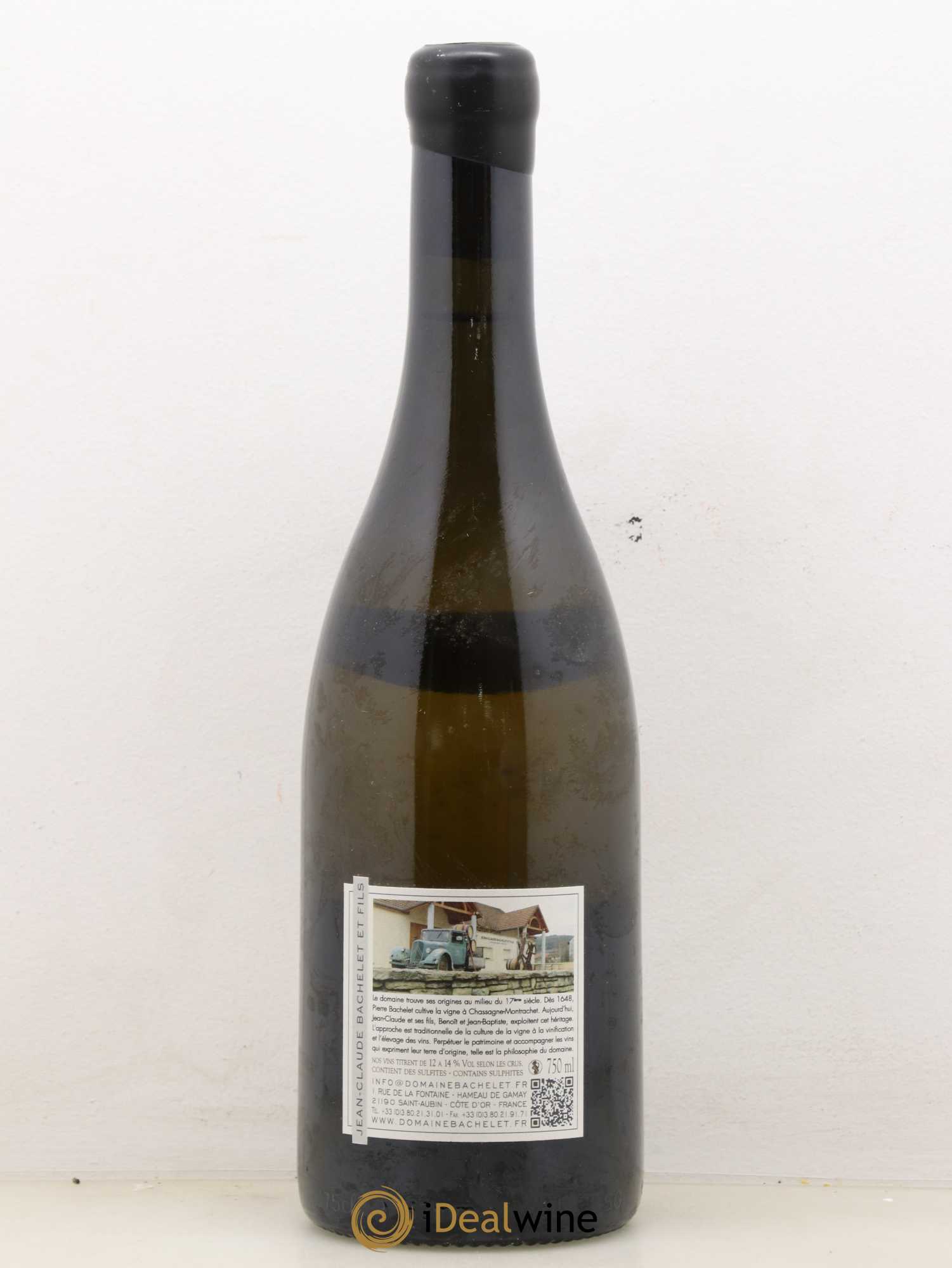 Chassagne-Montrachet 1er Cru Blanchot Dessus Jean-Claude Bachelet (Domaine) 2012 - Lot de 1 bouteille - 1