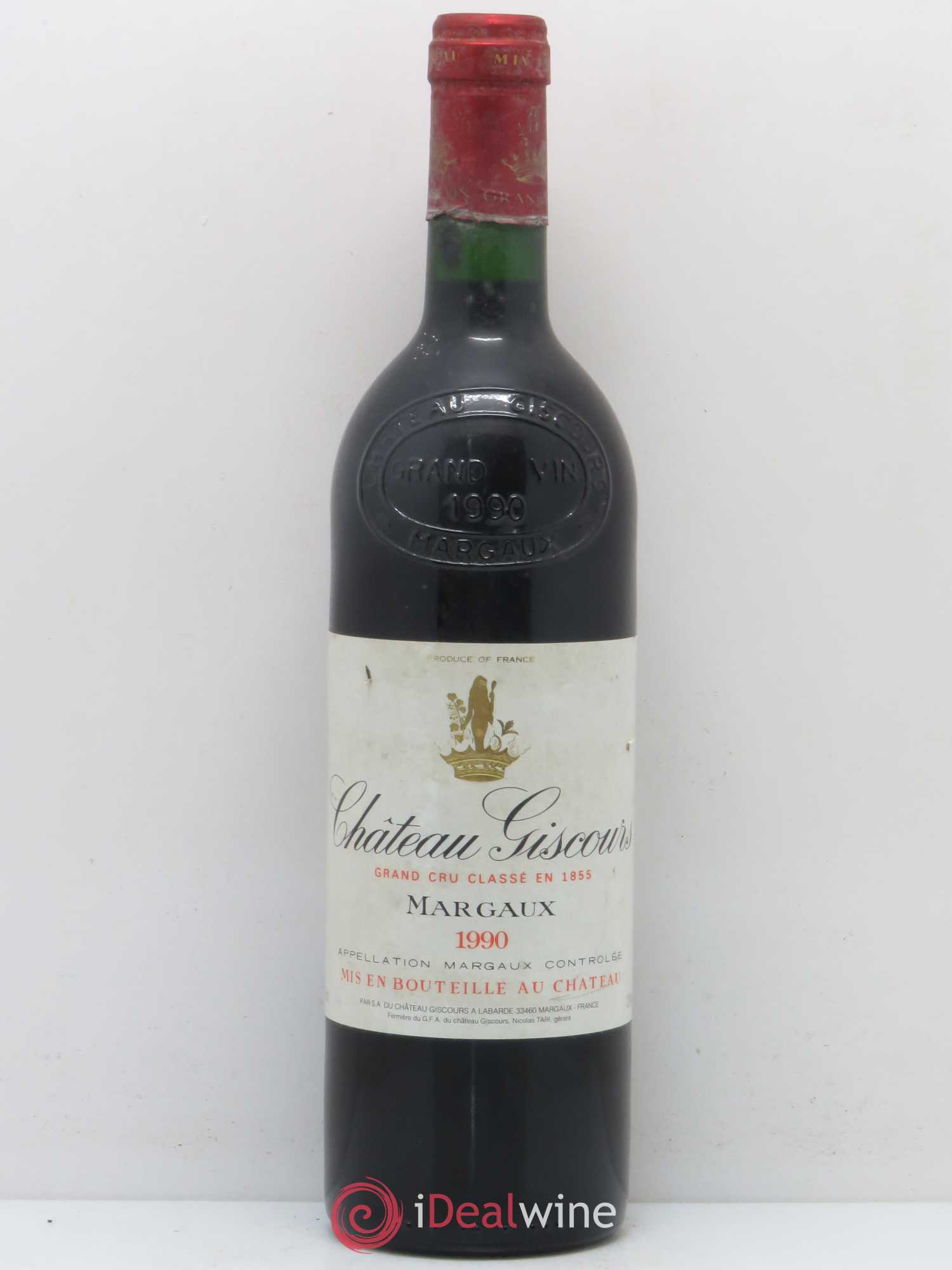 Château Giscours 3ème Grand Cru Classé 1990 - Lot de 1 bouteille - 0
