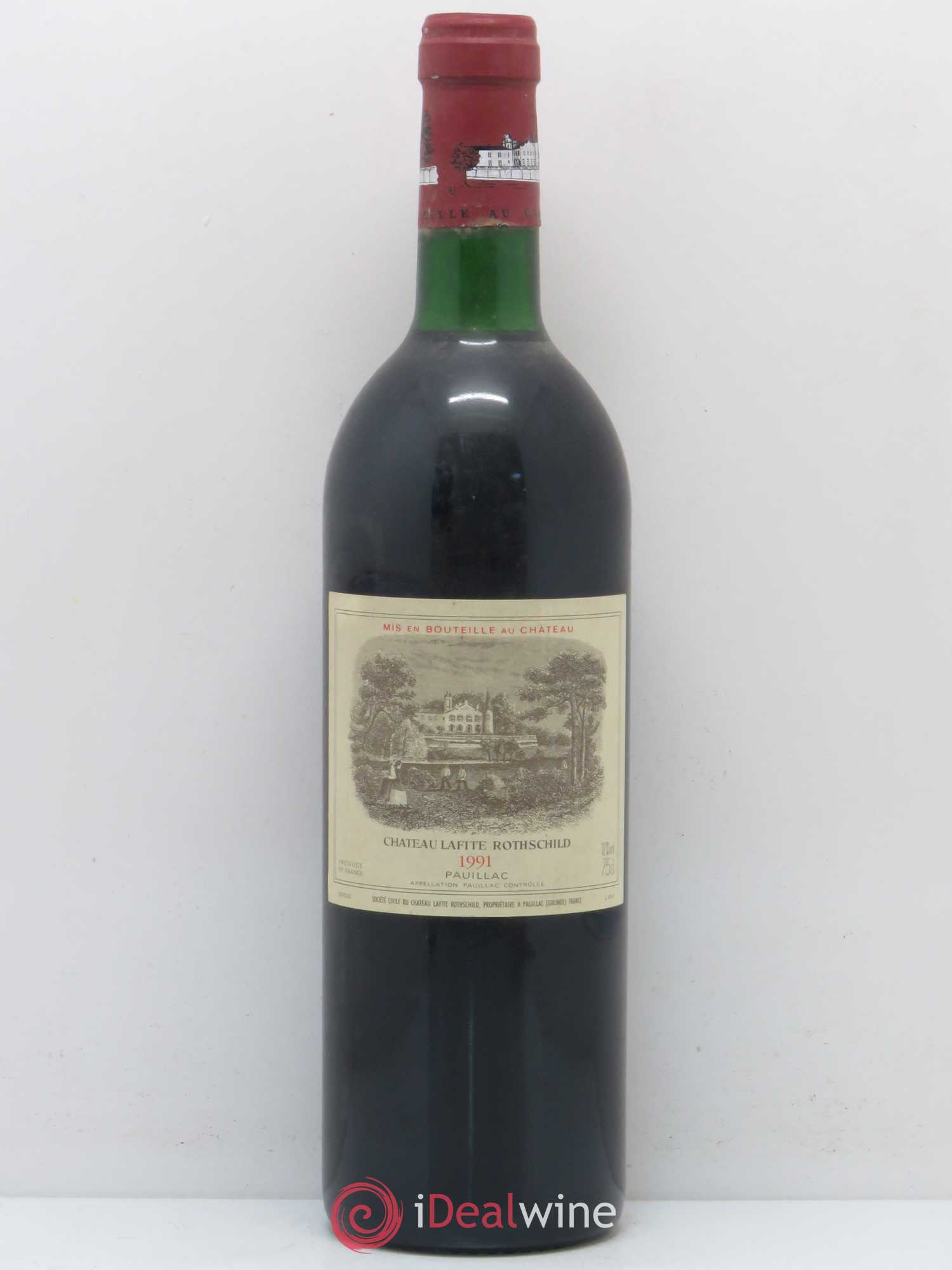 Château Lafite Rothschild 1er Grand Cru Classé 1991 - Lot de 1 bouteille - 0