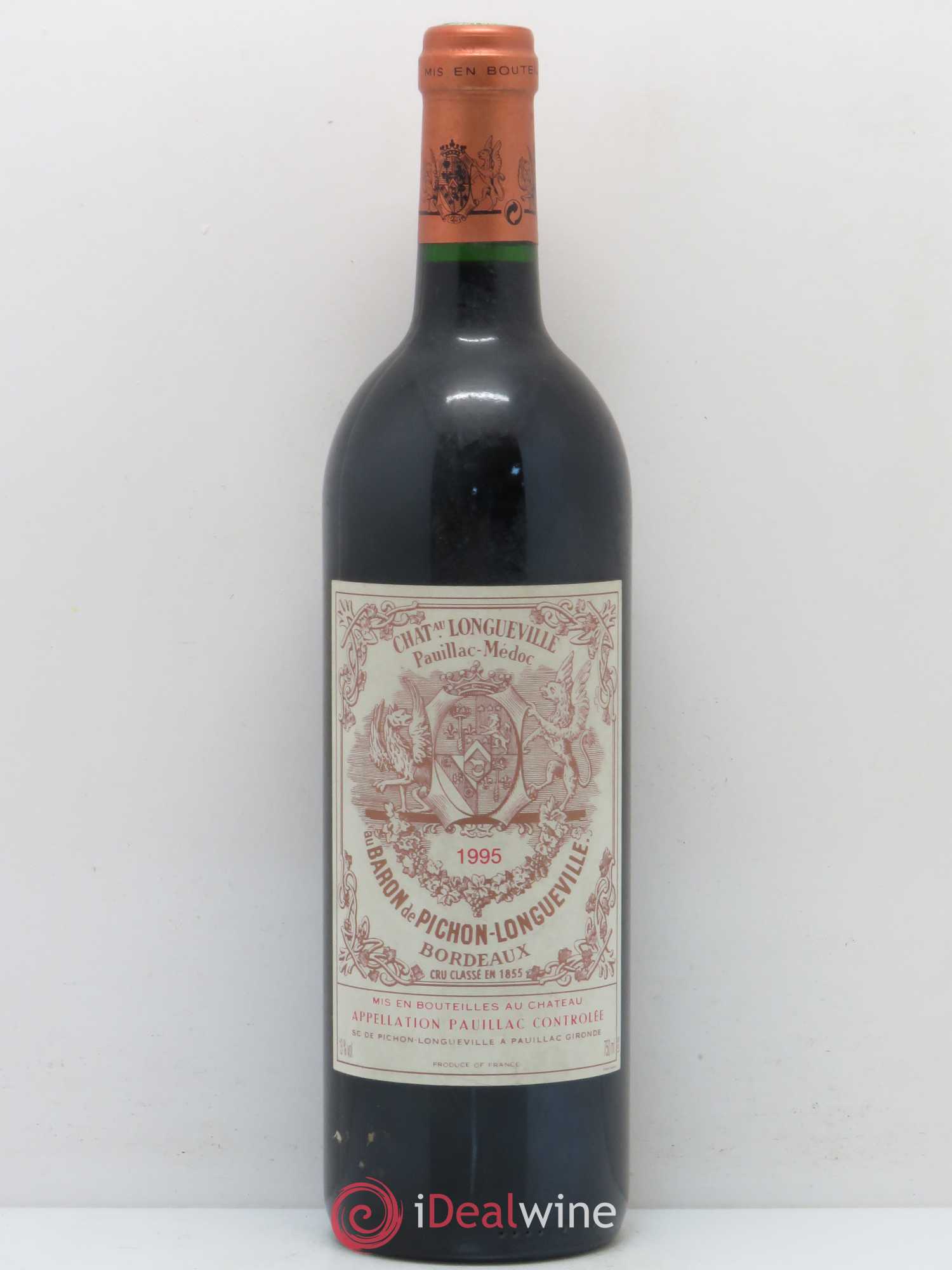 Pichon Longueville Baron 2ème Grand Cru Classé 1995 - Lot de 1 bouteille - 0