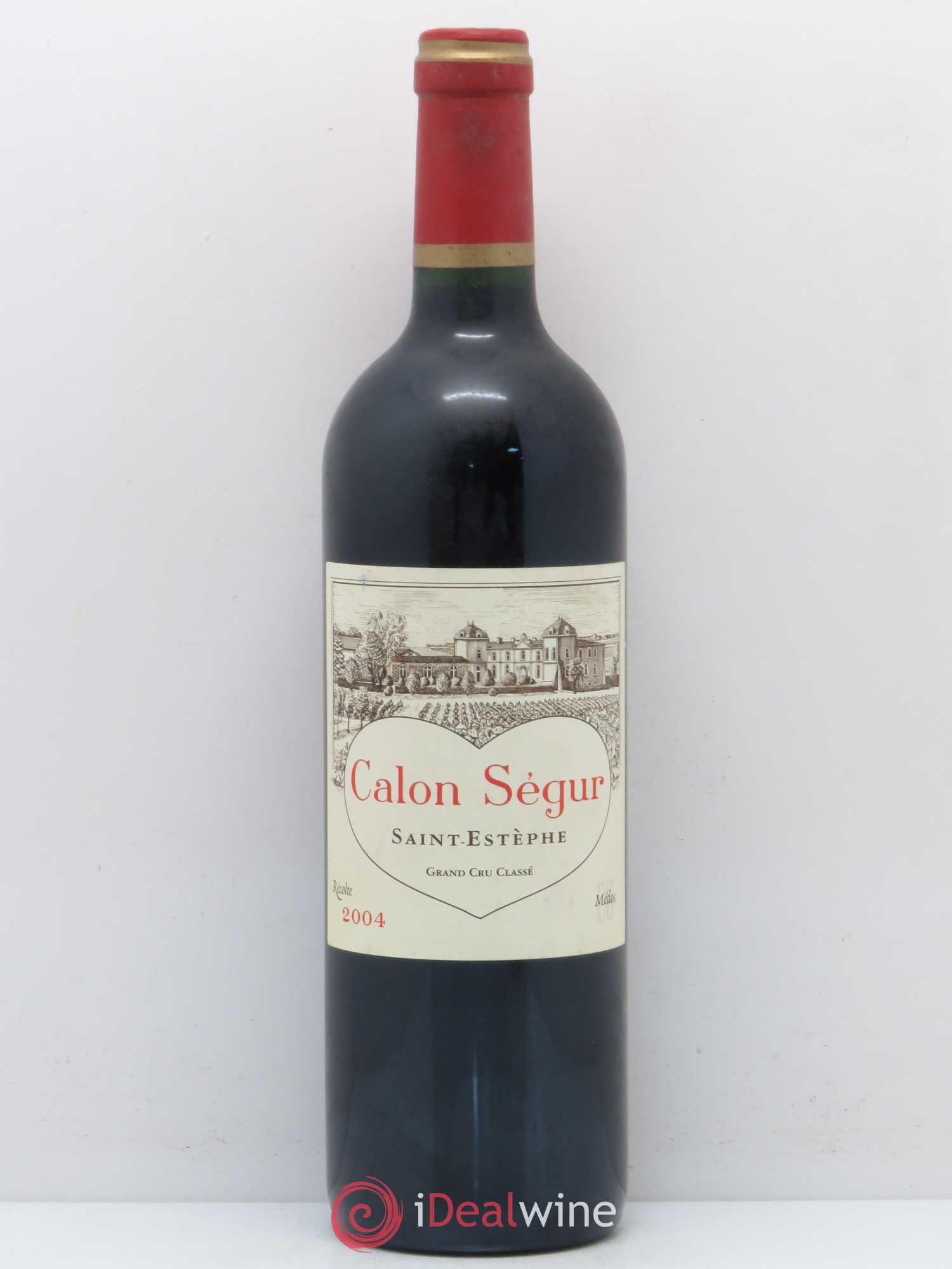 Château Calon Ségur 3ème Grand Cru Classé 2004 - Lot de 1 bouteille - 0
