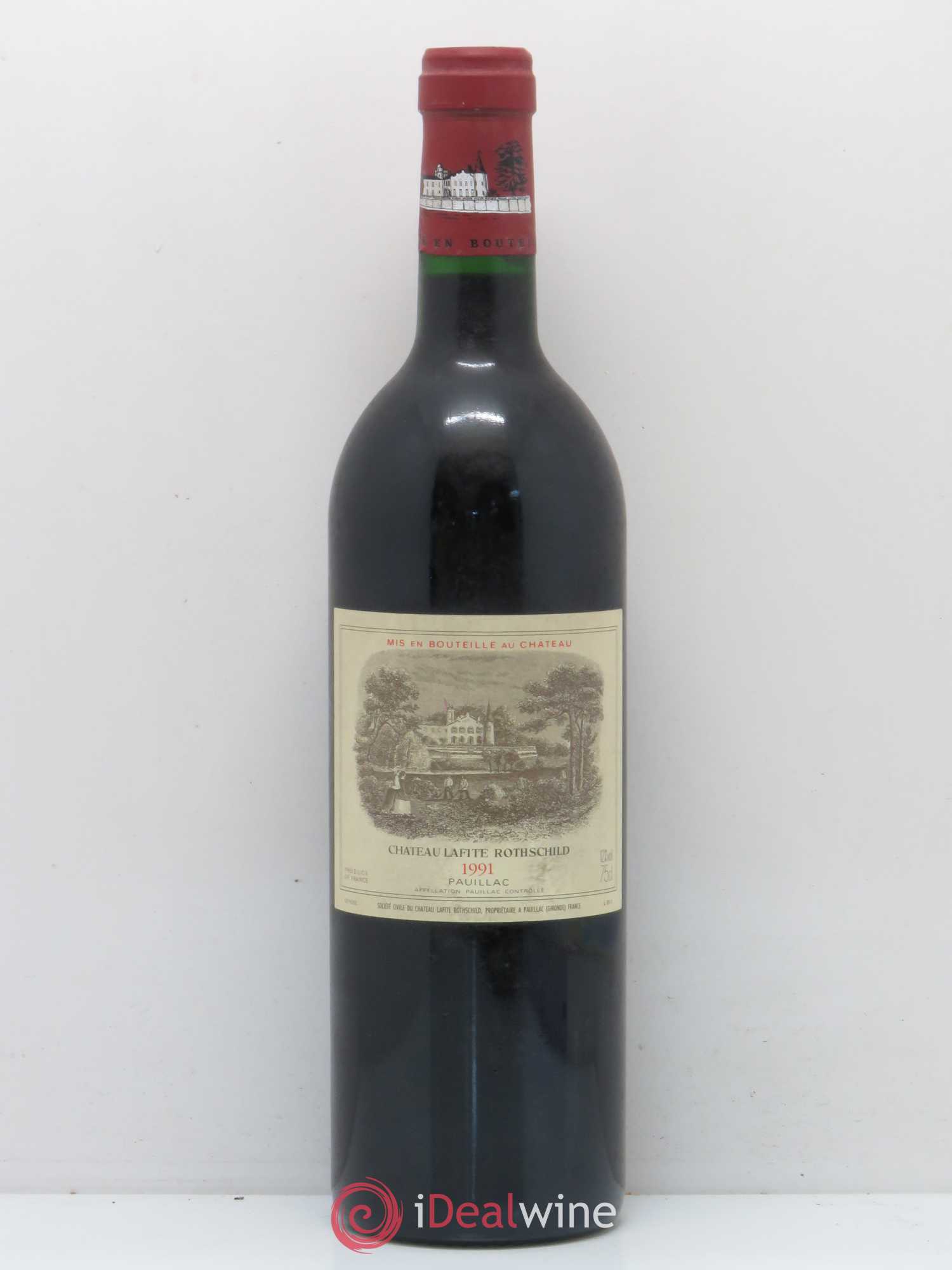 Château Lafite Rothschild 1er Grand Cru Classé 1991 - Lot de 1 bouteille - 0