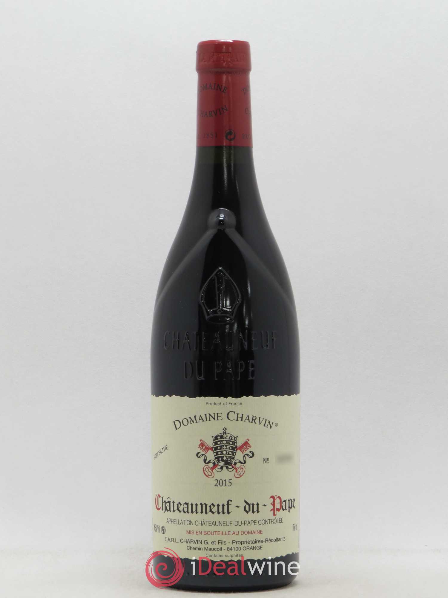 Châteauneuf-du-Pape Charvin (Domaine) (sans prix de réserve) 2015 - Lot de 1 bouteille - 0