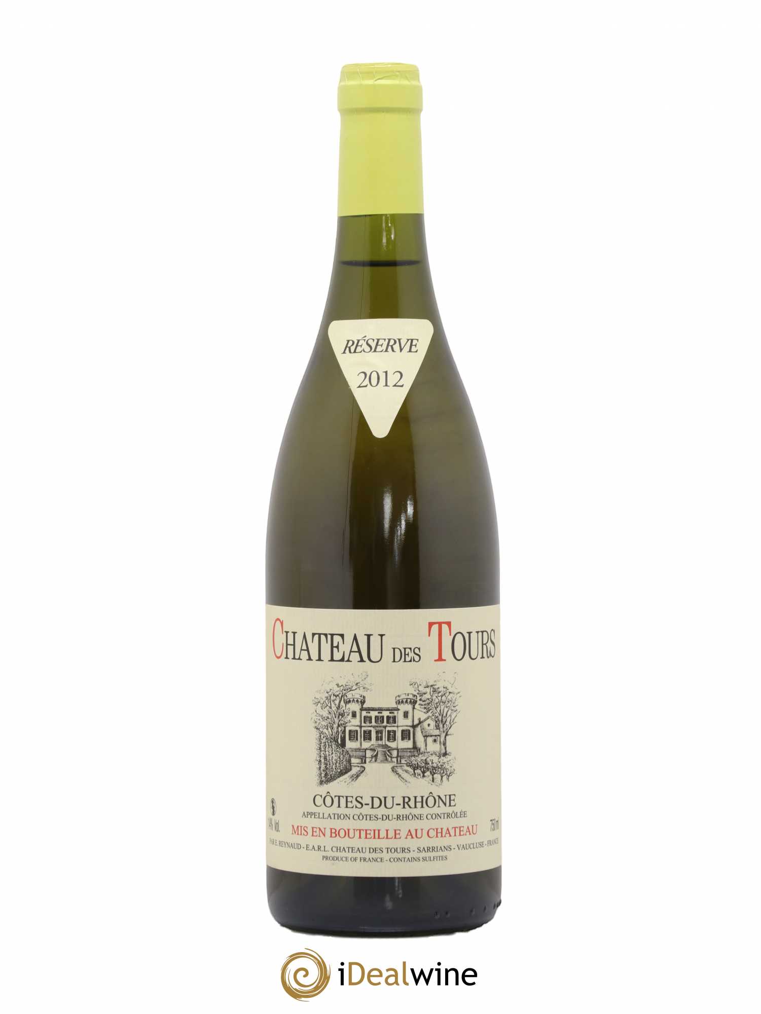 Côtes-du-Rhône Château des Tours Emmanuel Reynaud 2012 - Lot de 1 bouteille - 0