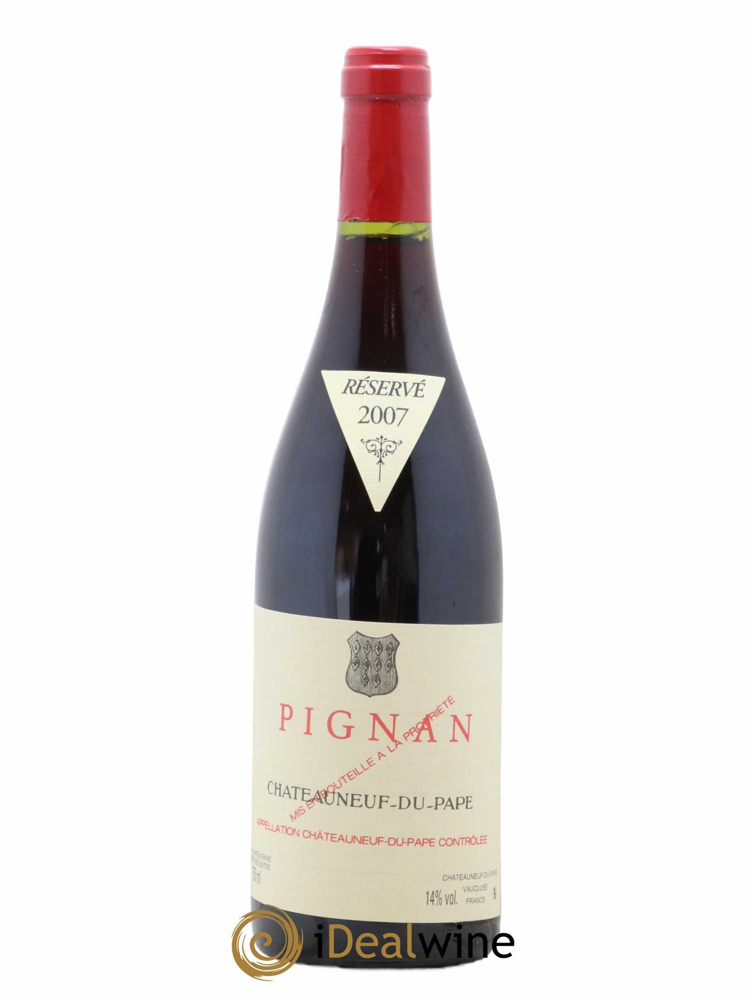 Châteauneuf-du-Pape Pignan Emmanuel Reynaud 2007 - Lot de 1 bouteille - 0