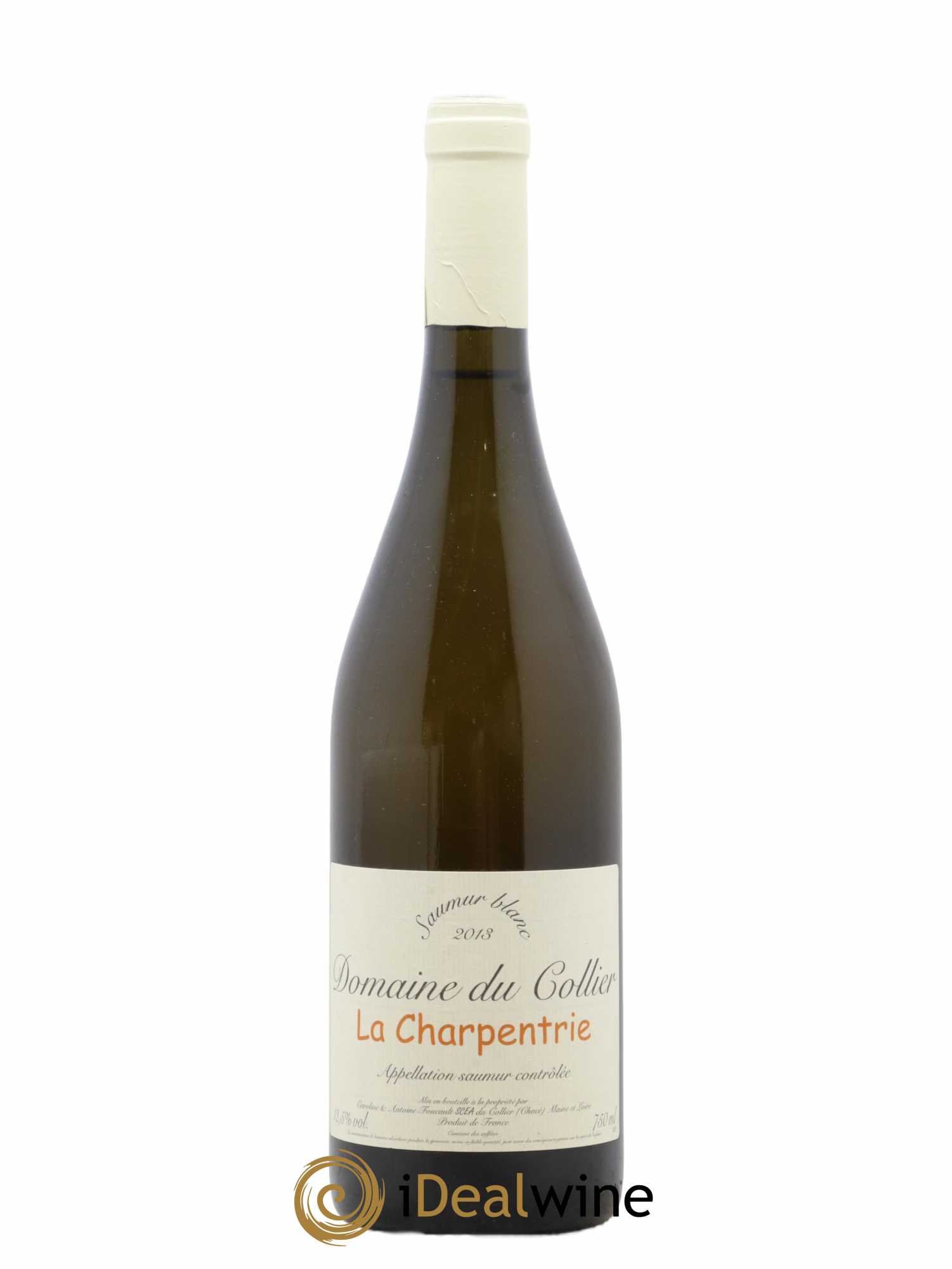 Saumur La Charpentrie Domaine du Collier 2013 - Lot de 1 bouteille - 0