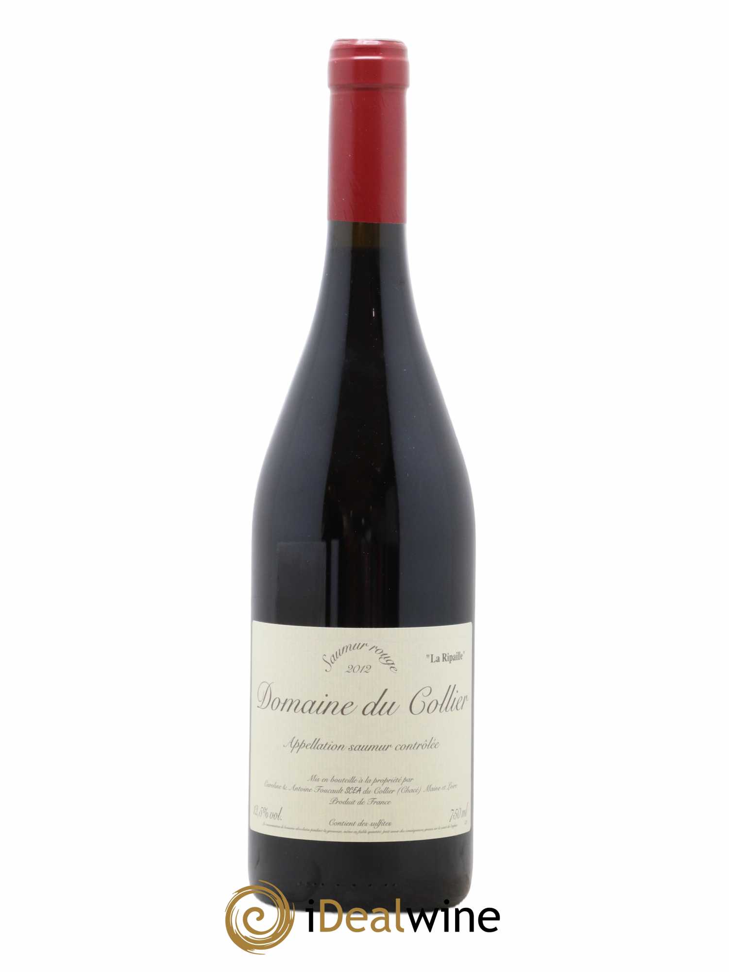Saumur La Ripaille Domaine du Collier 2012 - Lot de 1 bouteille - 0